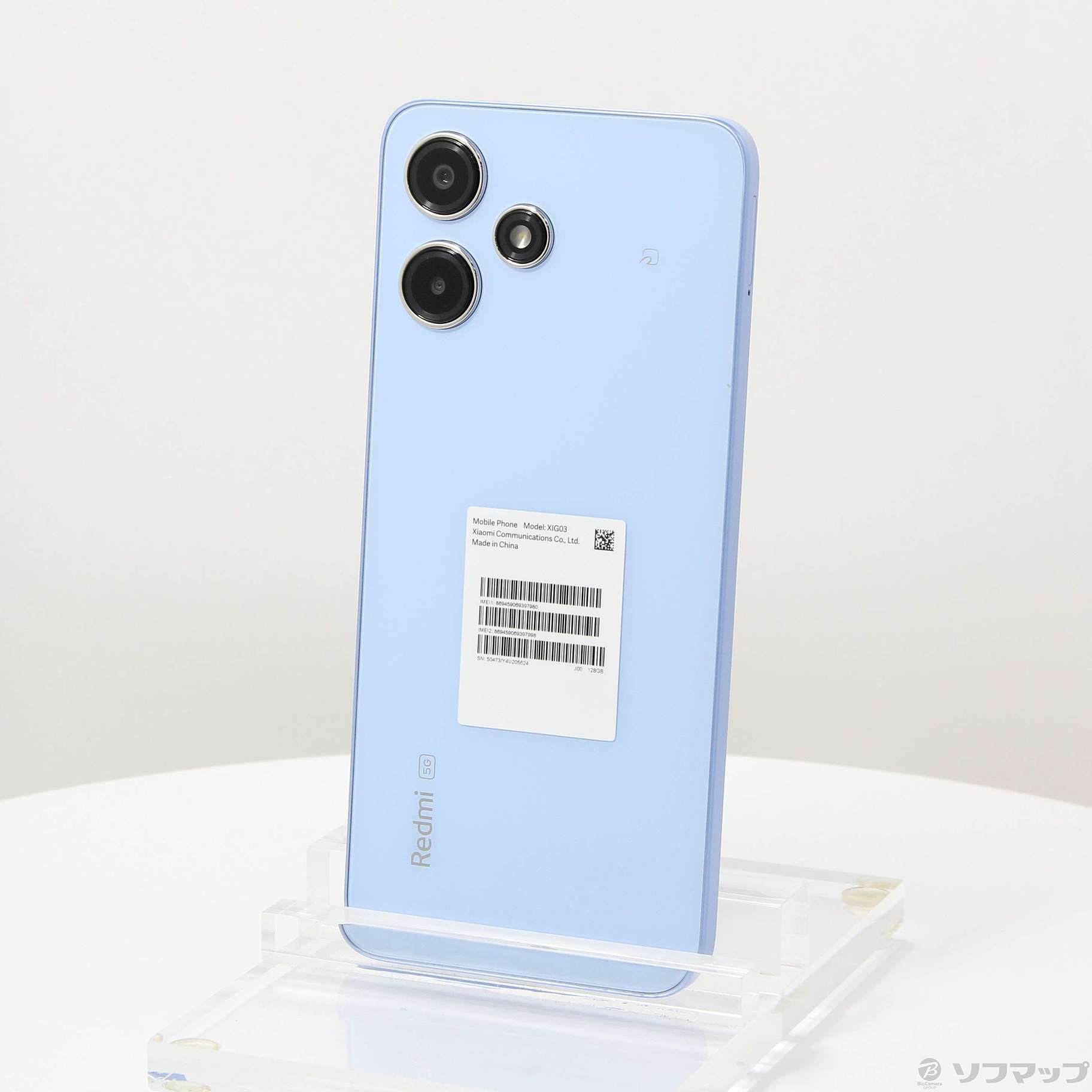 Redmi 12 5G 4G+128G SIMフリー [スカイブルー] : らいぶshop
