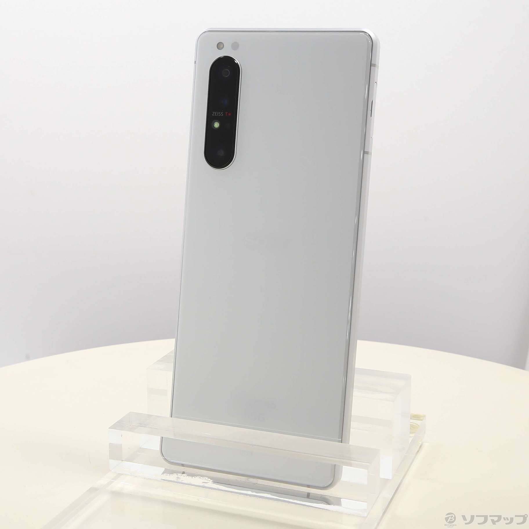 中古】Xperia 1 II 128GB ホワイト SO-51A docomoロック解除SIMフリー 