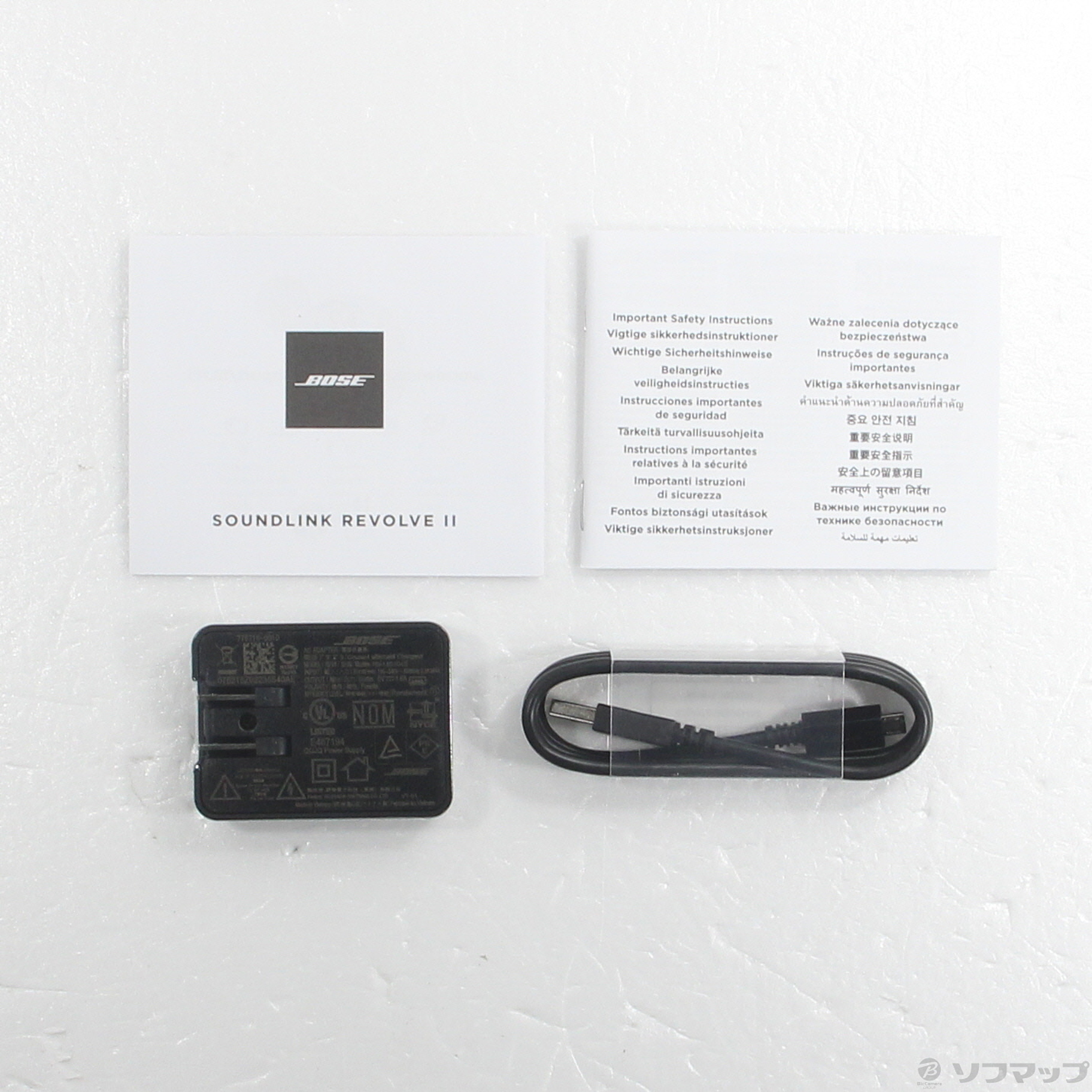 中古】〔展示品〕 Bose SoundLink Revolve II トリプルブラック
