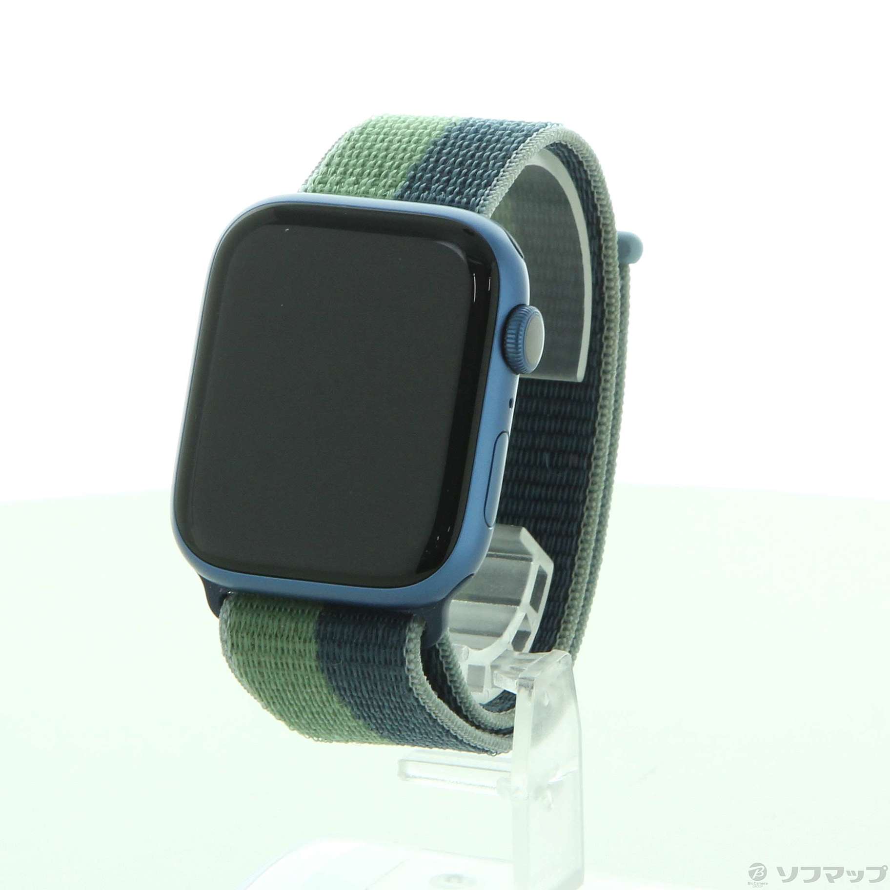 中古】Apple Watch Series 7 GPS 45mm ブルーアルミニウムケース 