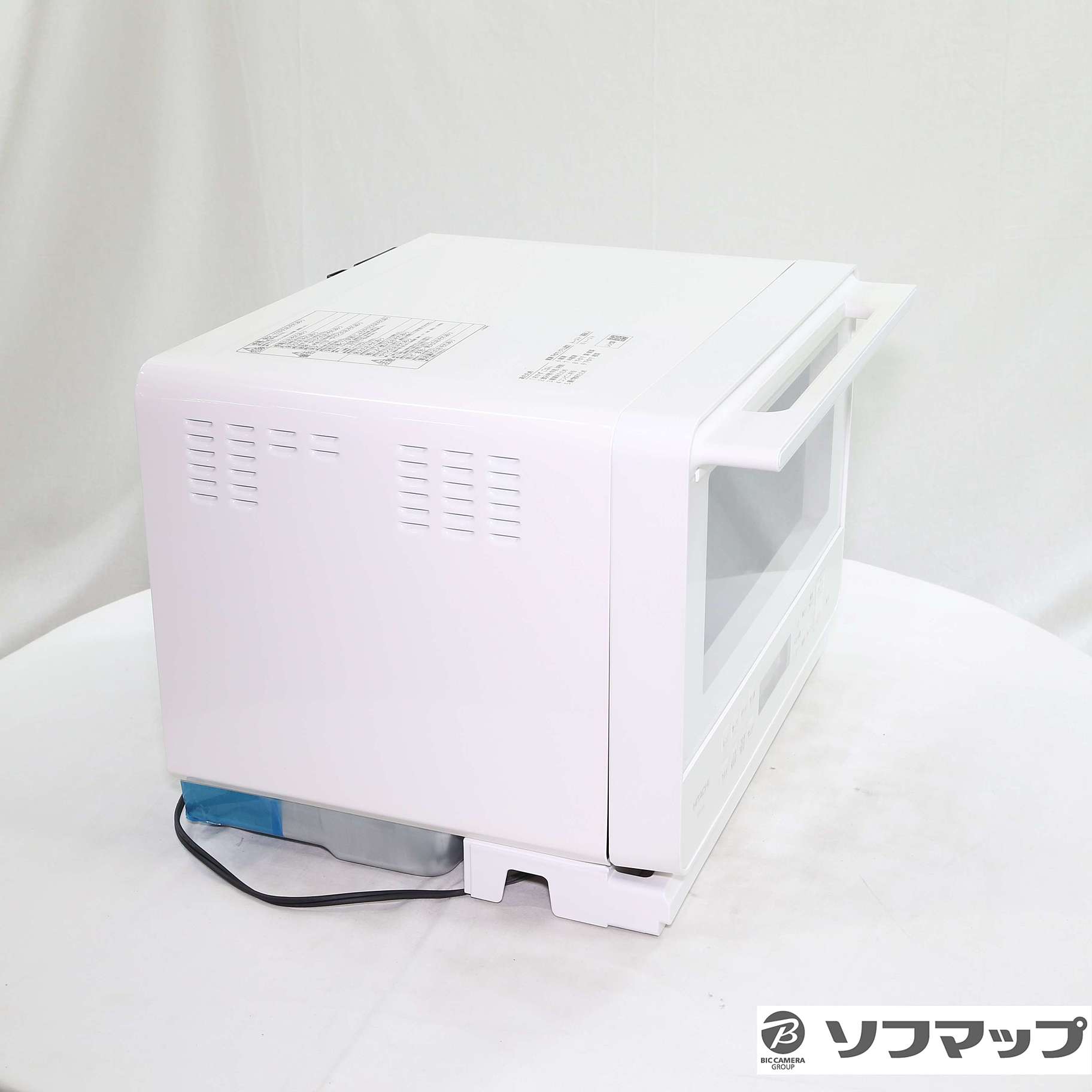 【美品中古】HITACHI MRO-F6B ホワイト 27L オーブンレンジ 楽天市場】日立 オーブンレンジ ホワイト 27L フラット庫内 2品
