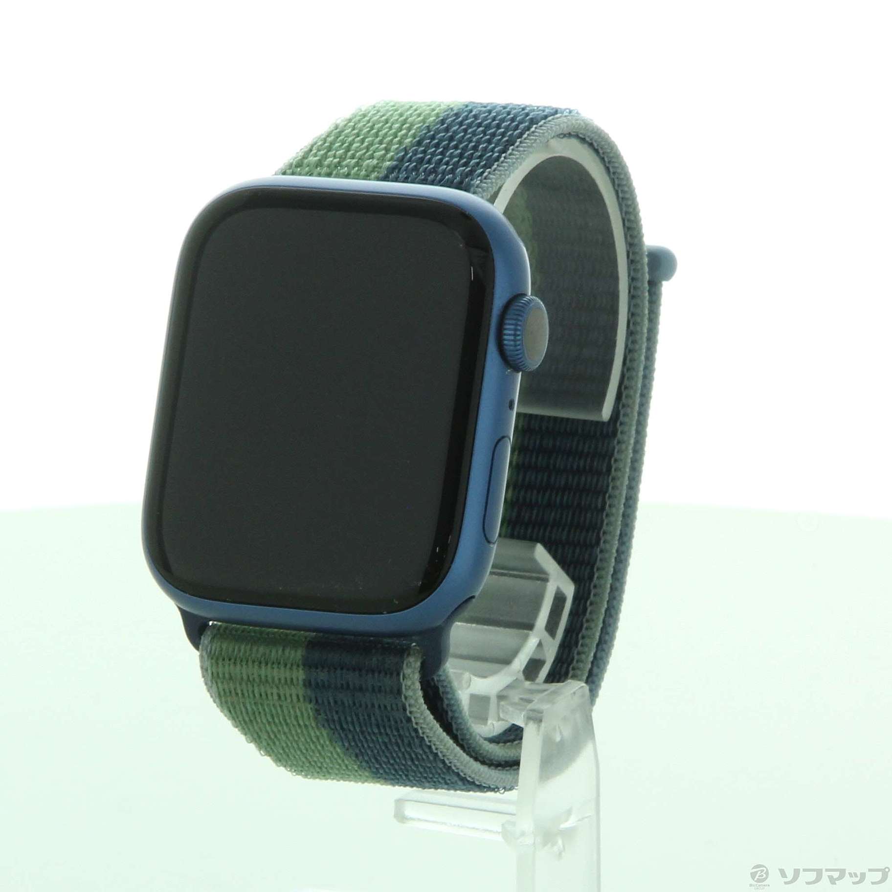 中古】Apple Watch Series 7 GPS 45mm ブルーアルミニウムケース 