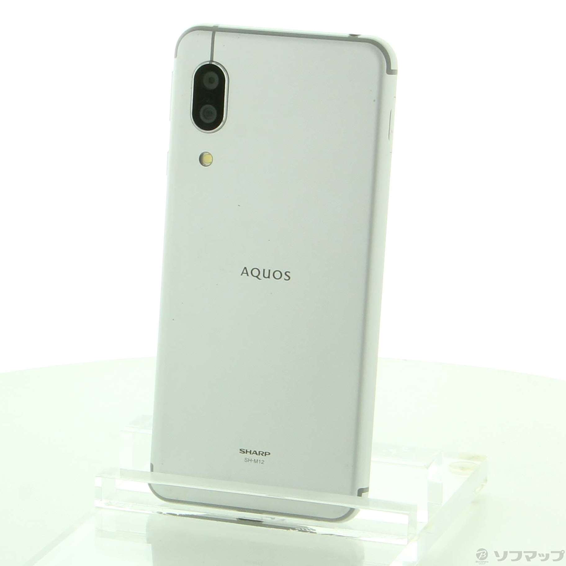 中古】AQUOS sense3 64GB シルバーホワイト SH-M12 SIMフリー [2133058479059] -  リコレ！|ビックカメラグループ ソフマップの中古通販サイト