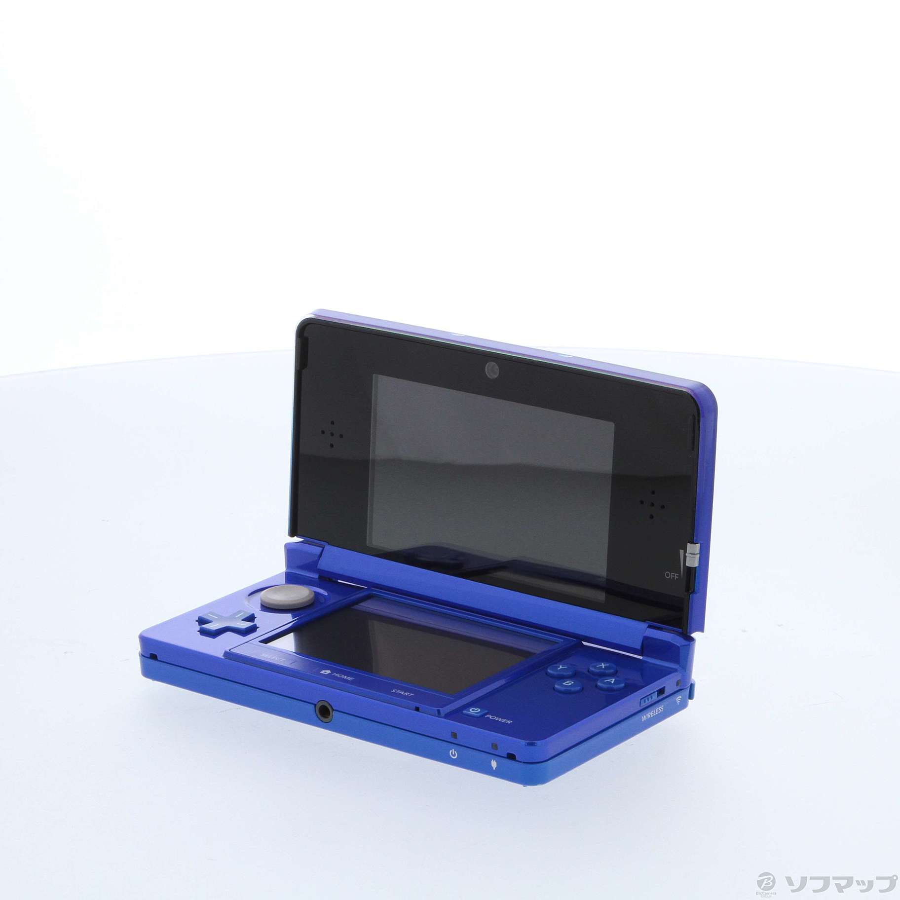 任天堂 3DS ニンテンドー3DS 本体 完品 コバルトブルー 中古
