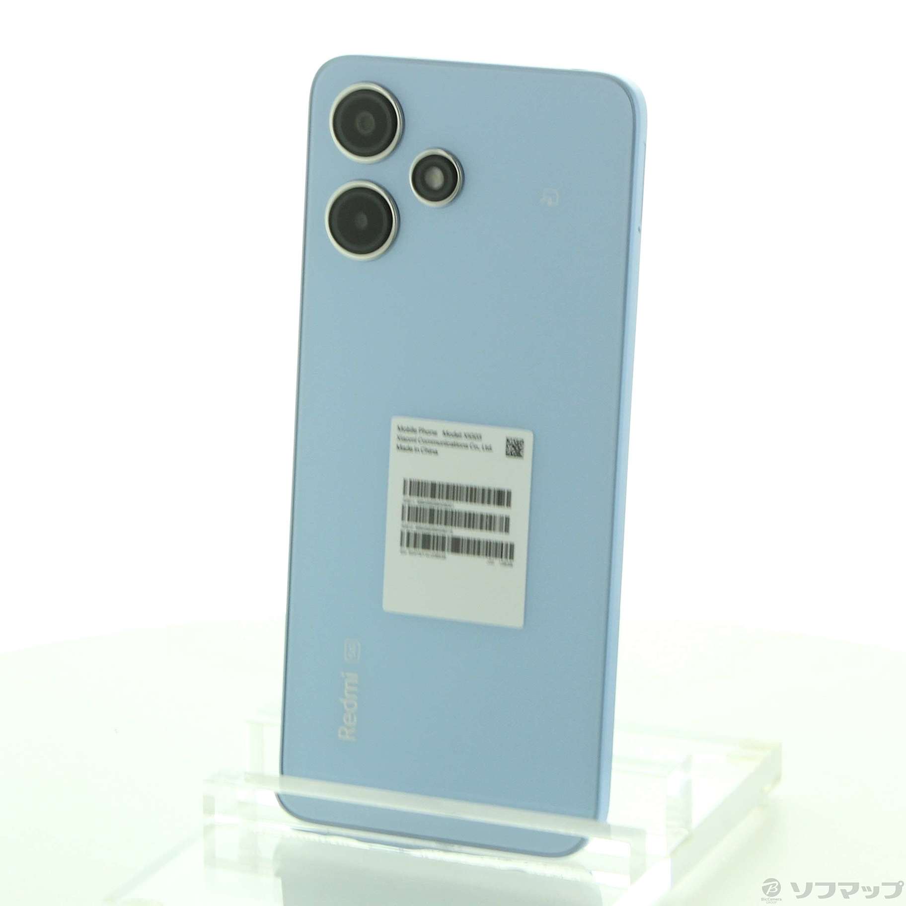 中古】Redmi 12 5G 128GB スカイブルー XIG03 au SIMフリー