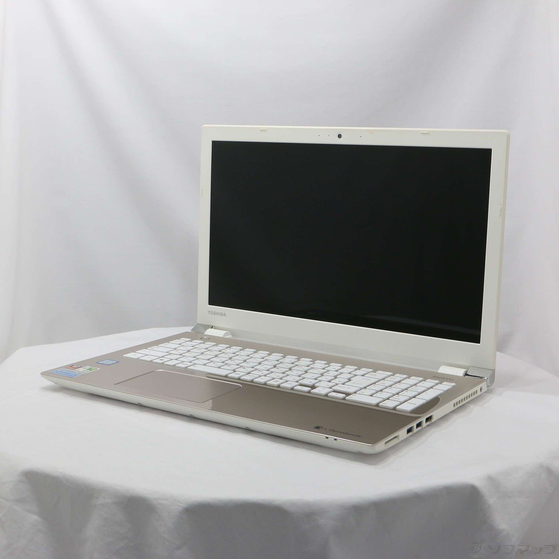中古】格安安心パソコン dynabook T65／EG PT65EGP-SJA サテンゴールド 