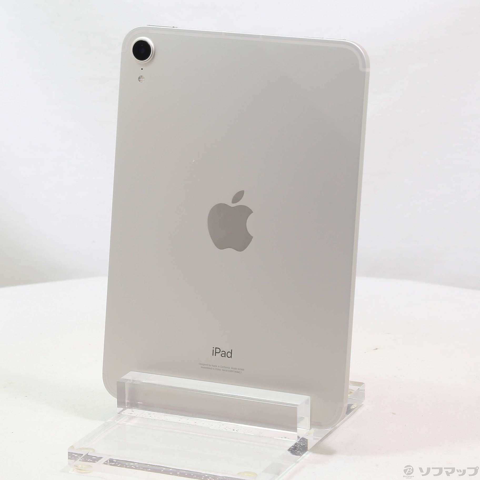 中古】iPad mini 第6世代 64GB スターライト MK8C3J／A SIMフリー 