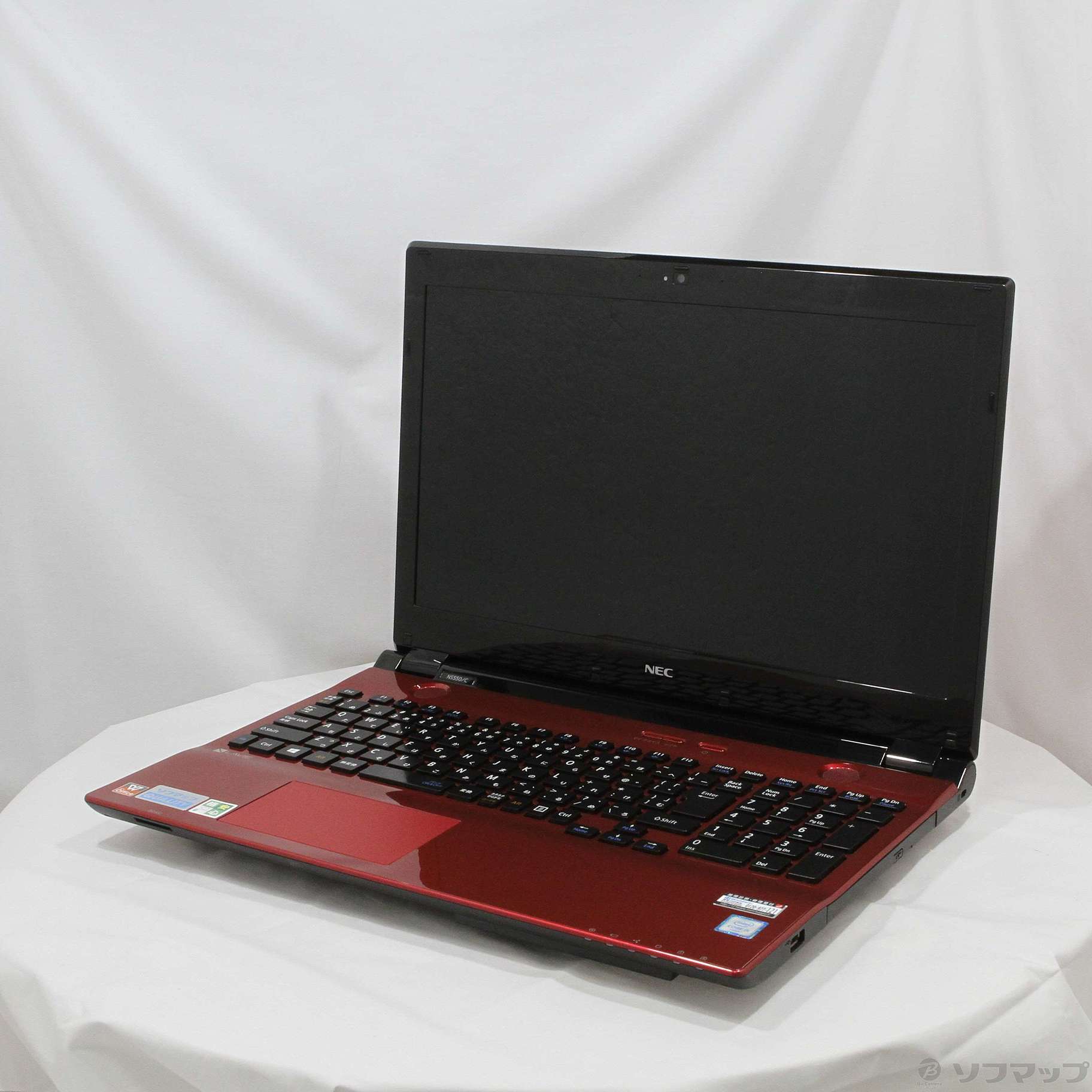 中古】格安安心パソコン LaVie Note Standard PC-NS550CAR クリスタルレッド 〔Windows 10〕  ［Core-i5-6200U (2.3GHz)／4GB／HDD1TB／15.6インチワイド］ [2133058491273] -  法人専用リコレ！|ソフマップの法人専用中古通販サイト