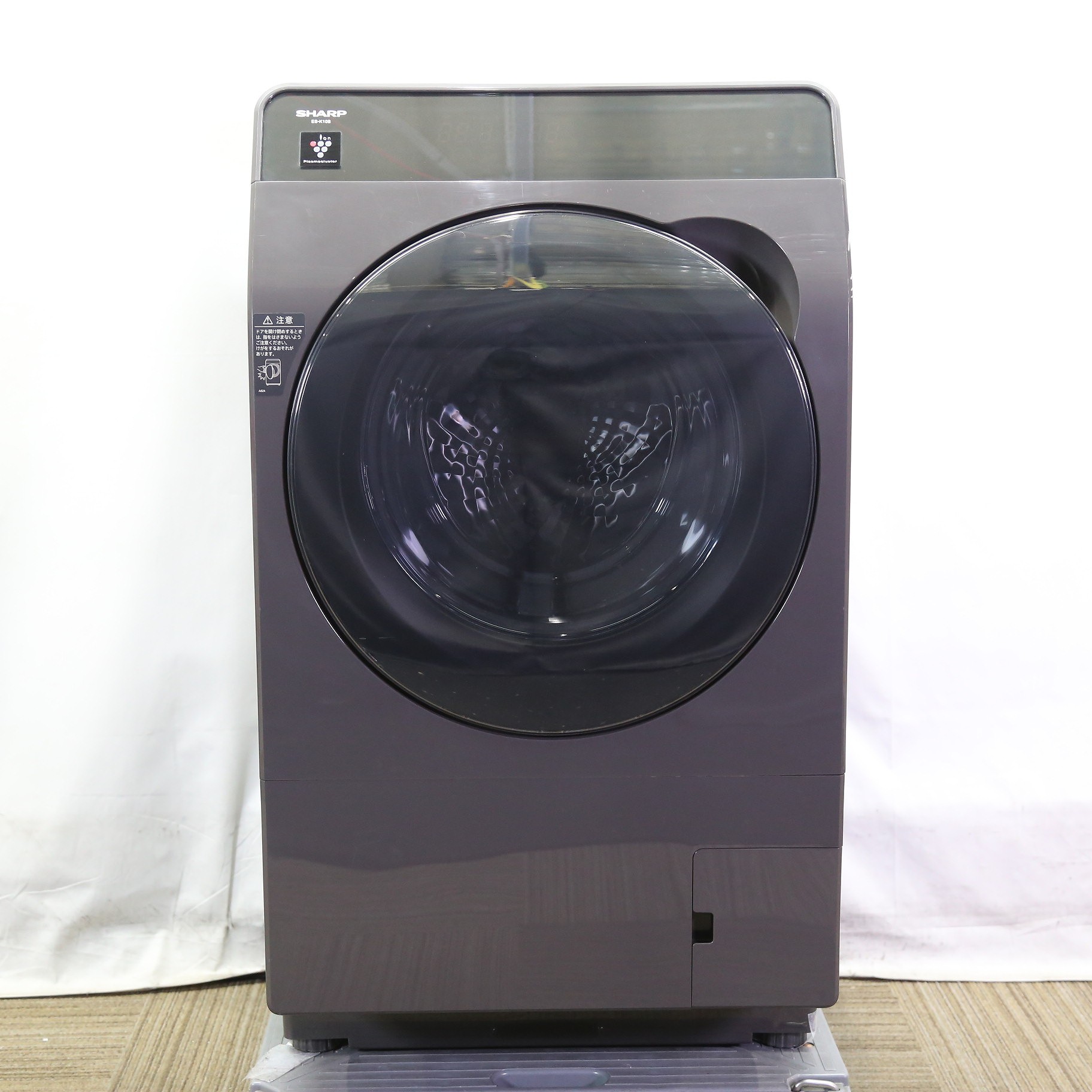 中古】〔展示品〕 ドラム式洗濯機 リッチブラウン ES-K10B-TL ［洗濯 