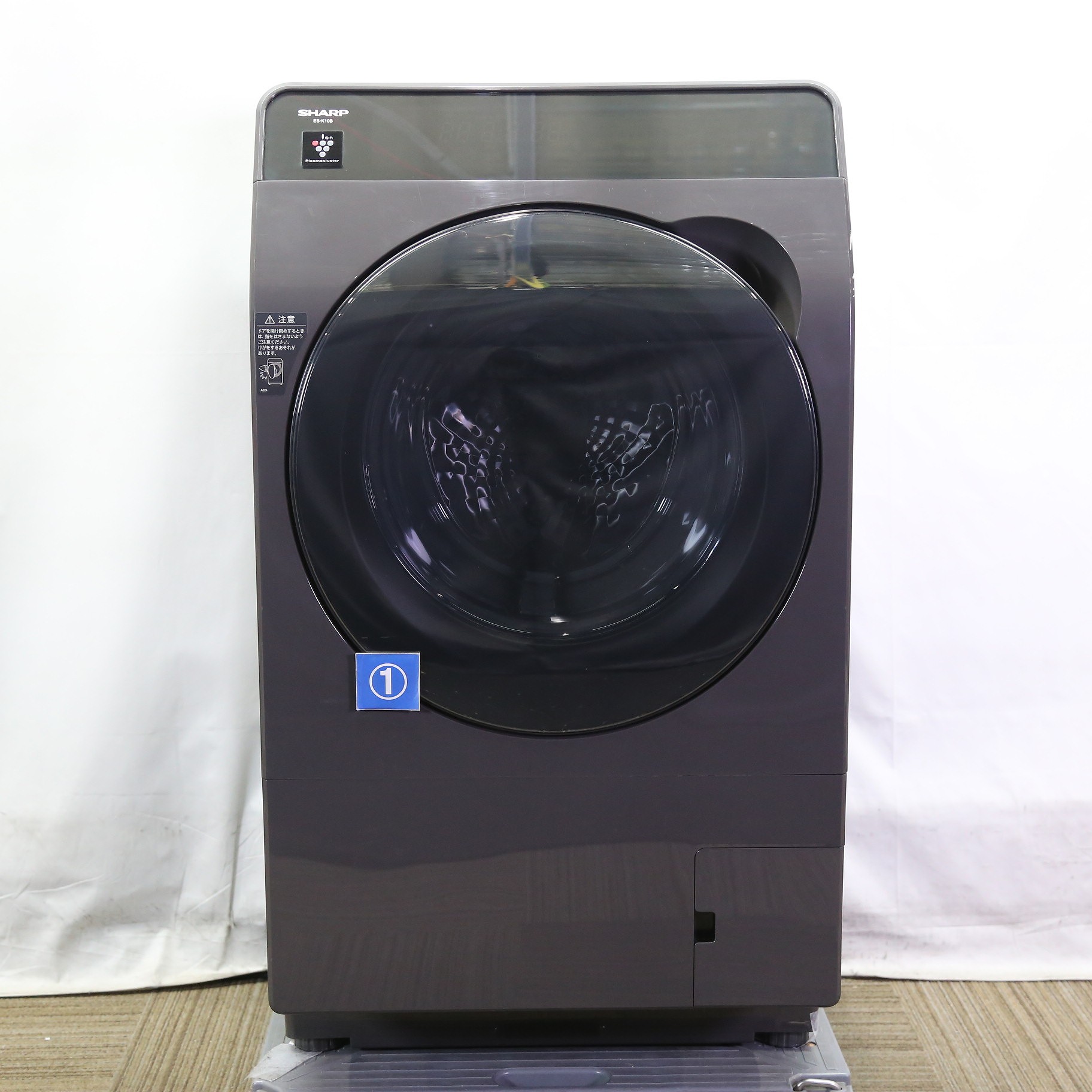 中古】〔展示品〕 ドラム式洗濯機 リッチブラウン ES-K10B-TL ［洗濯 