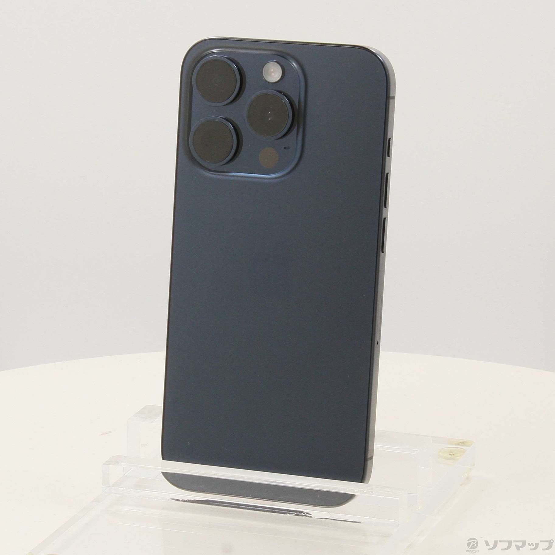 中古】iPhone15 Pro 128GB ブルーチタニウム MTUA3J／A SIM