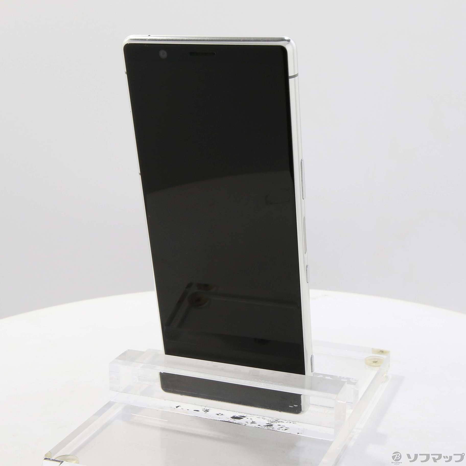 中古】Xperia 5 64GB グレー SO-01M docomoロック解除SIMフリー