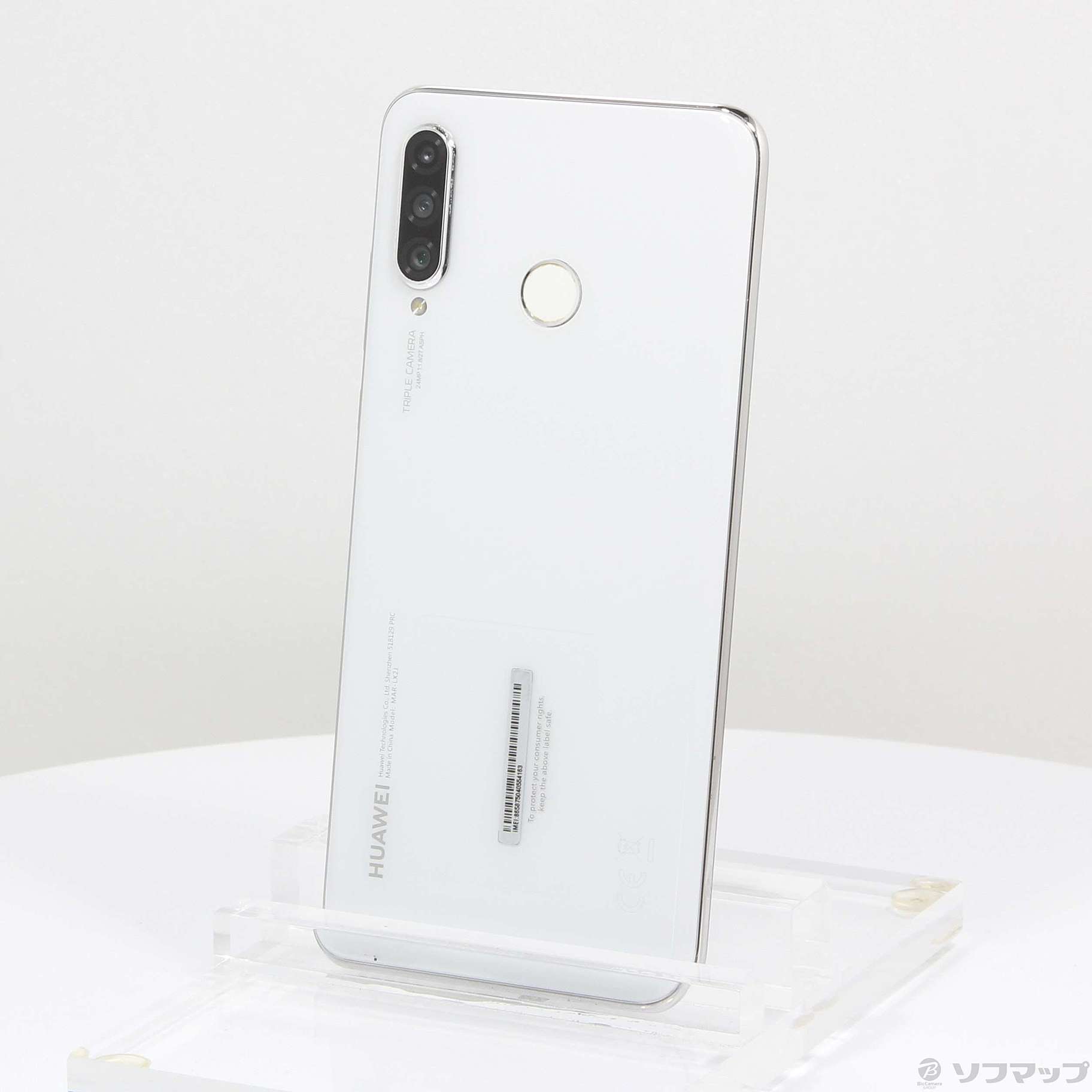 HUAWEI P30 lite ホワイトA