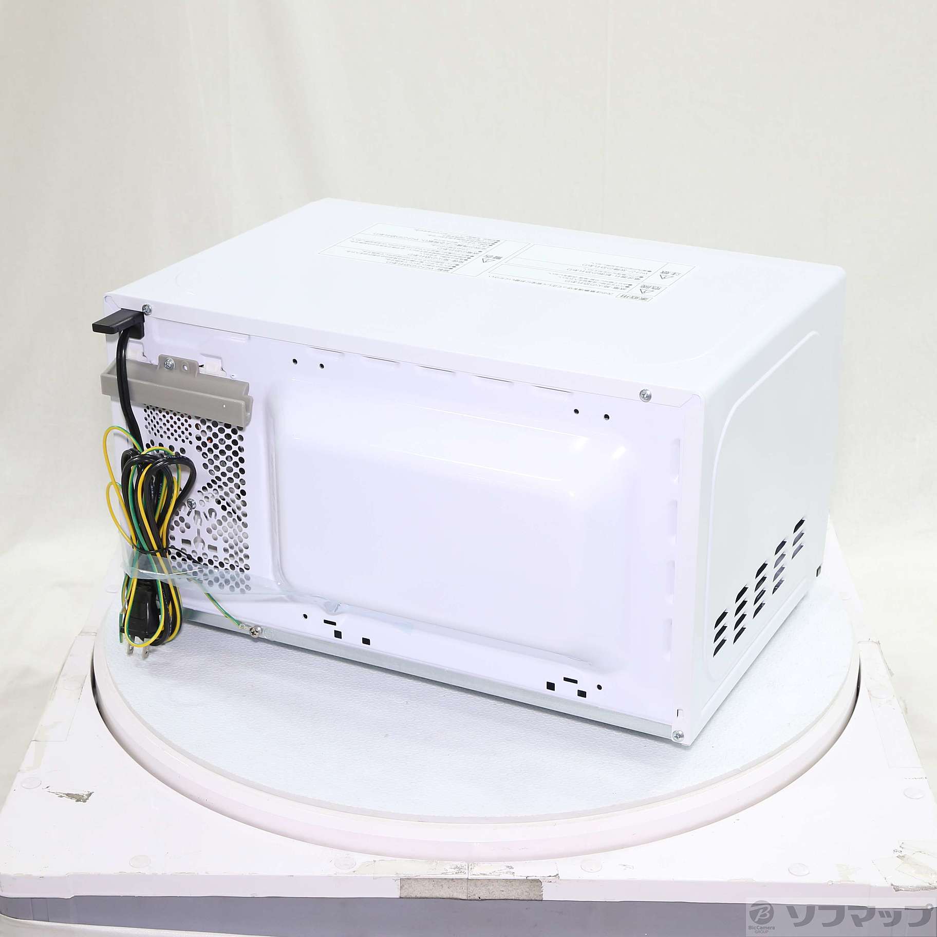 中古】〔展示品〕 最適あたため シンプル簡単操作 電子レンジ ホワイト 
