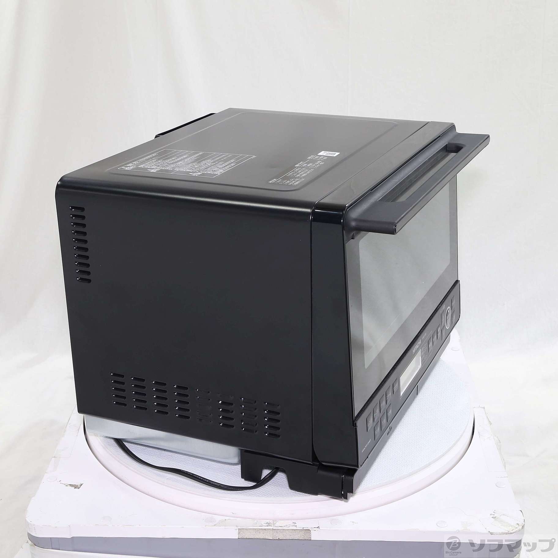 【新品・未開封】HITACHI MRO-S8B K 31L オーブンレンジ　黒 スチームオーブンレンジ ヘルシーシェフ ブラック MRO-S8B-K [31L