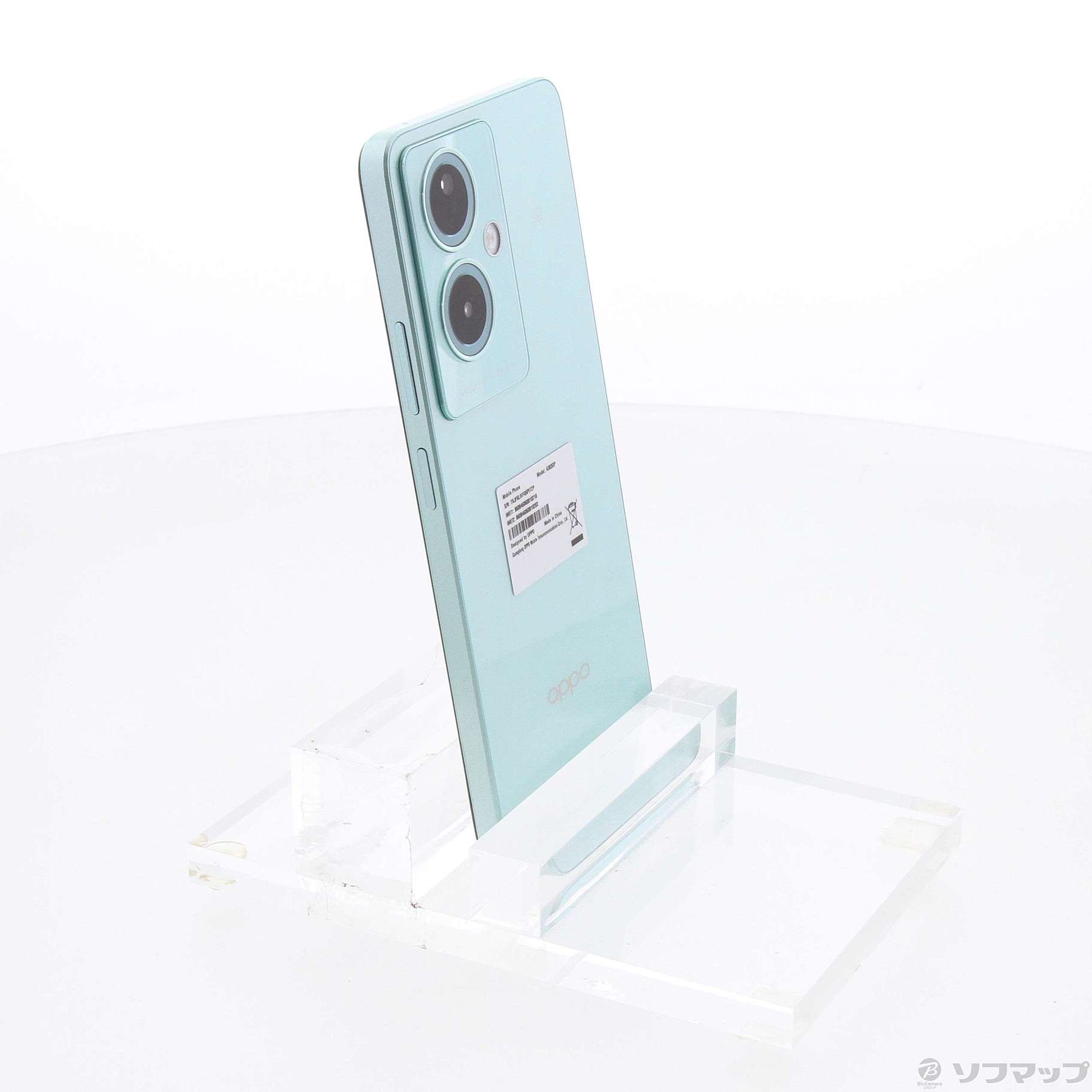 中古】OPPO A79 5G 128GB グローグリーン YMOPA795G Y!mobile SIM