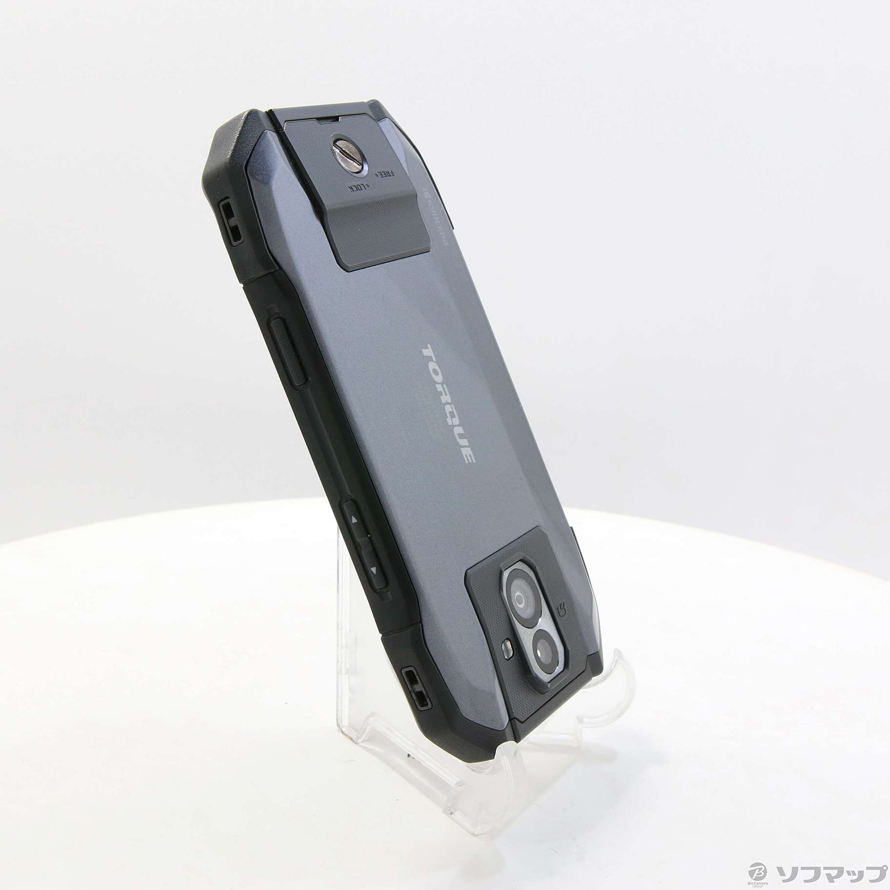 中古】【安心保証】 TORQUE G04 目まぐるしく KYV46[64GB] au ブラック