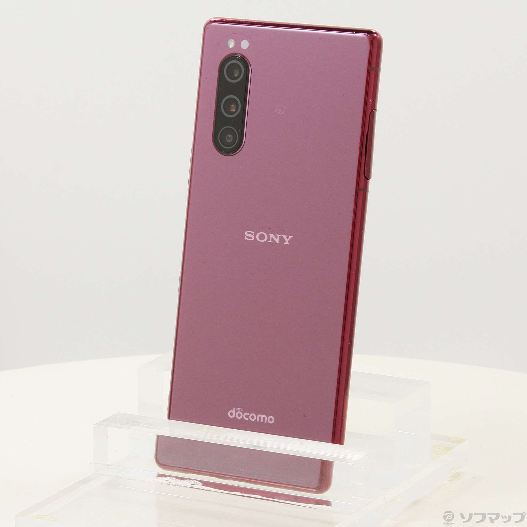 中古】Xperia 5 64GB レッド SO-01M docomoロック解除SIMフリー [2133058539203] -  リコレ！|ビックカメラグループ ソフマップの中古通販サイト