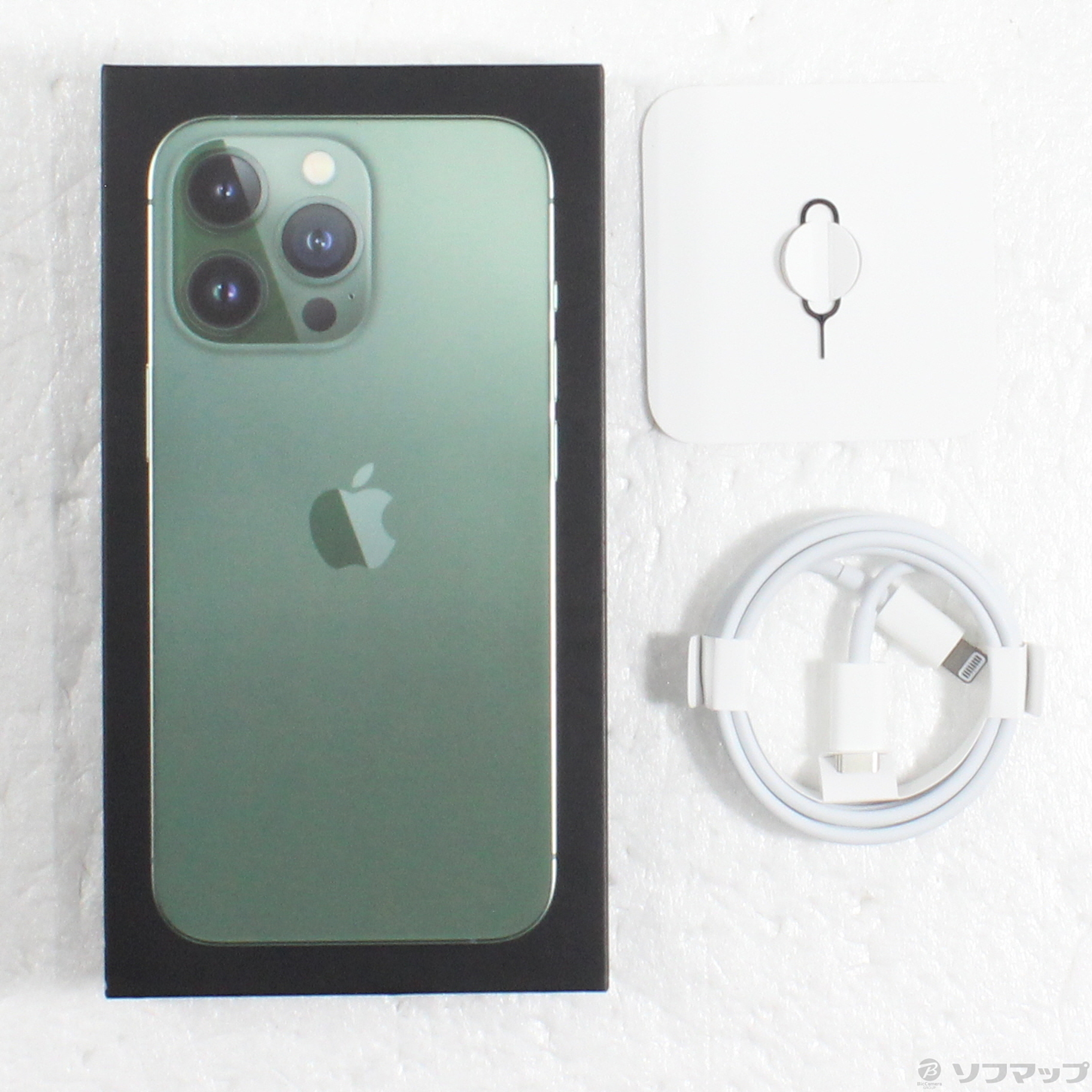 中古】iPhone13 Pro 256GB アルパイングリーン MNDY3J／A SIMフリー [2133058540261] -  リコレ！|ビックカメラグループ ソフマップの中古通販サイト