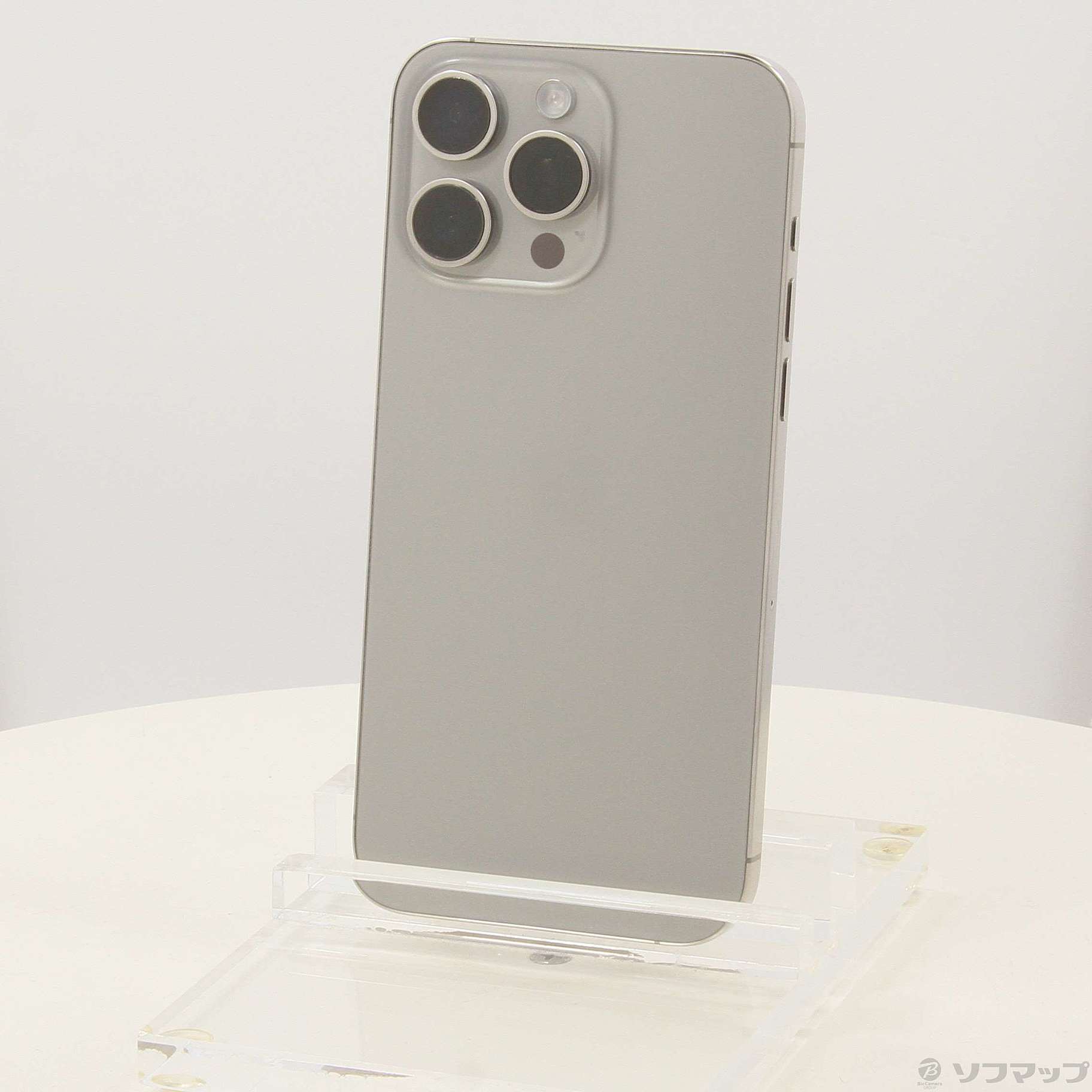 中古】iPhone15 Pro Max 512GB ナチュラルチタニウム MU6W3J／A SIM 