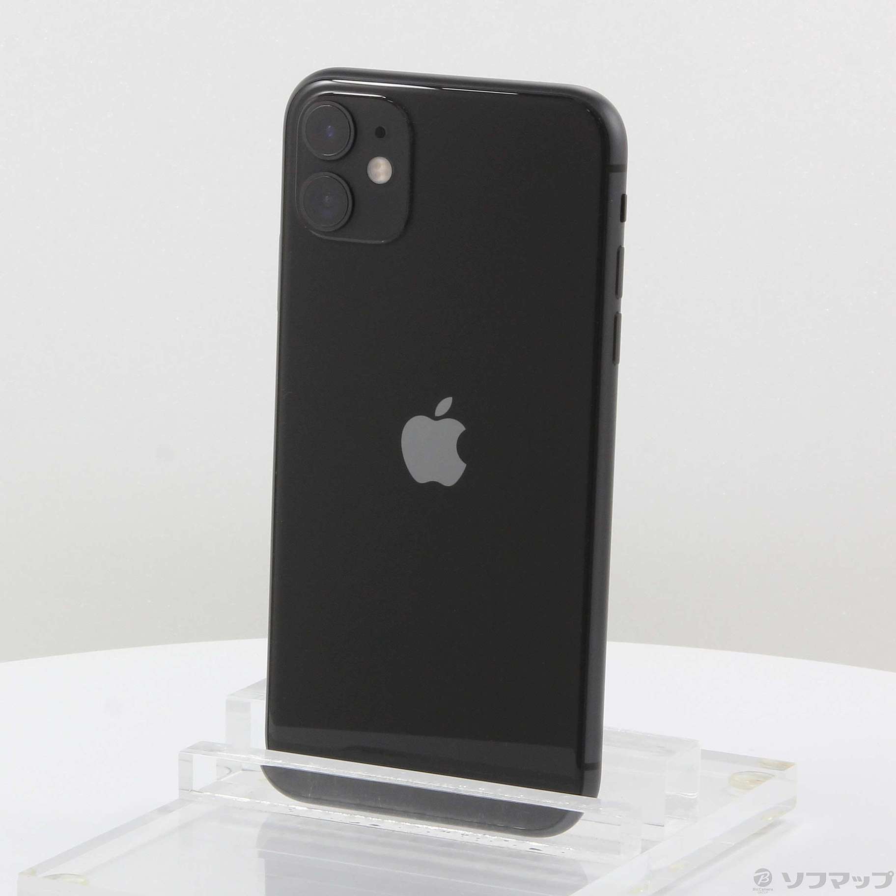 中古】iPhone11 64GB ブラック MWLT2J／A SIMフリー [2133058545761 