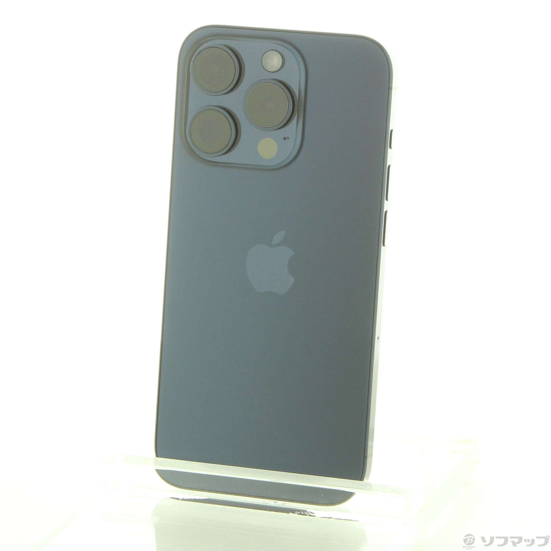iPhone 15 Pro 256GB SIMフリー ブルーチタニウム カバー付 iPhone 15 Pro 256GB - ブルーチタニウム（SIMフリー）[整備済