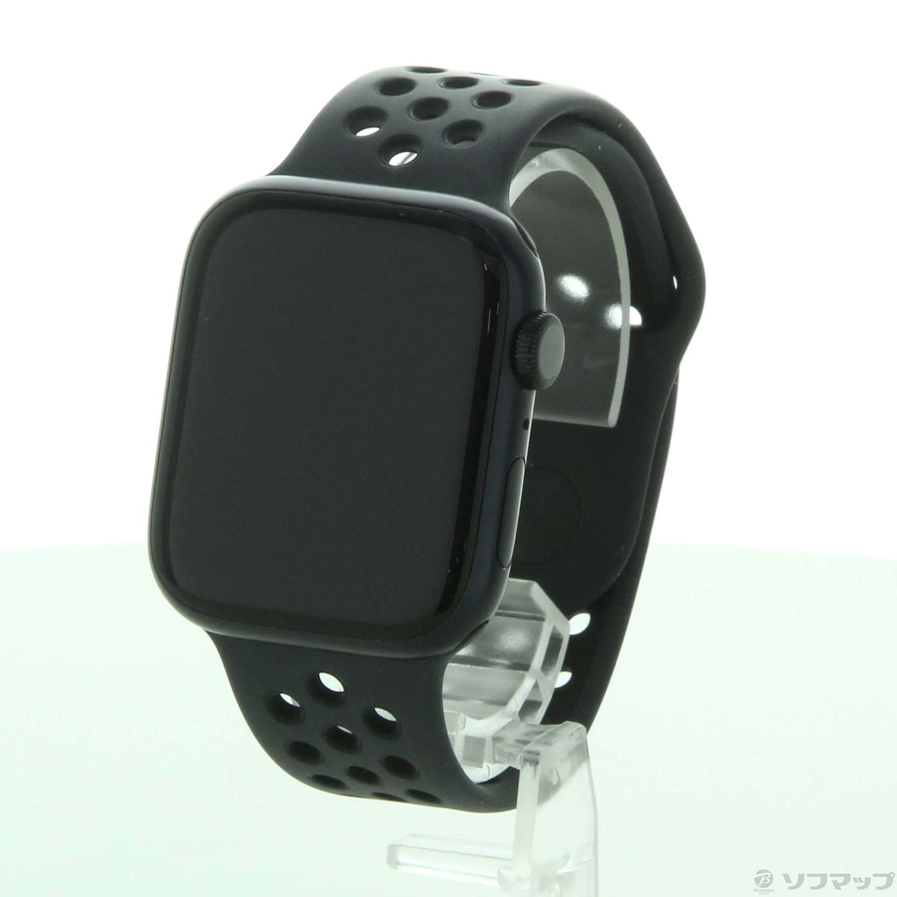 中古】Apple Watch Series 7 Nike GPS 45mm ミッドナイトアルミニウム 