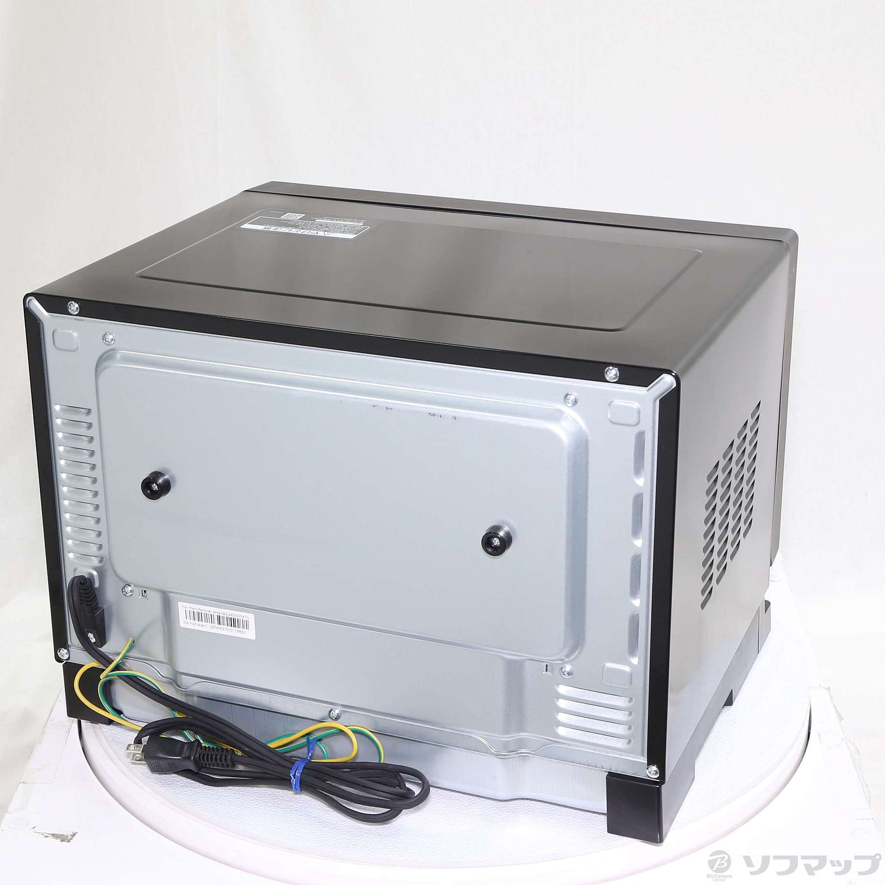 中古】〔展示品〕 オーブンレンジ PLAINLY ブラック系 RE-WF184-B 