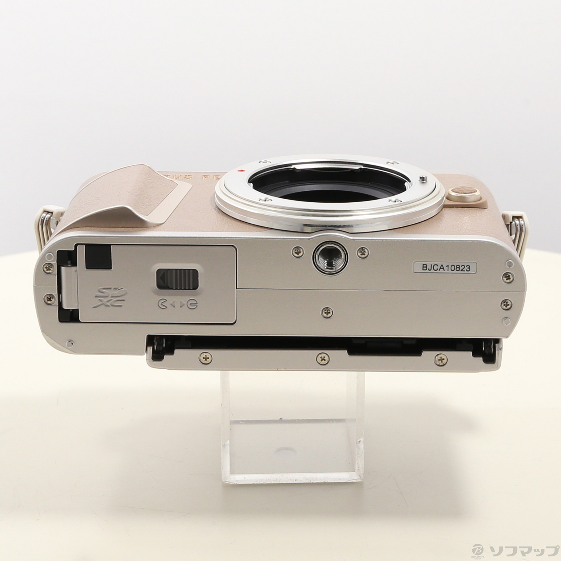 中古】PEN E-PL10 14-42mm EZ レンズキット ブラウン [2133058557207