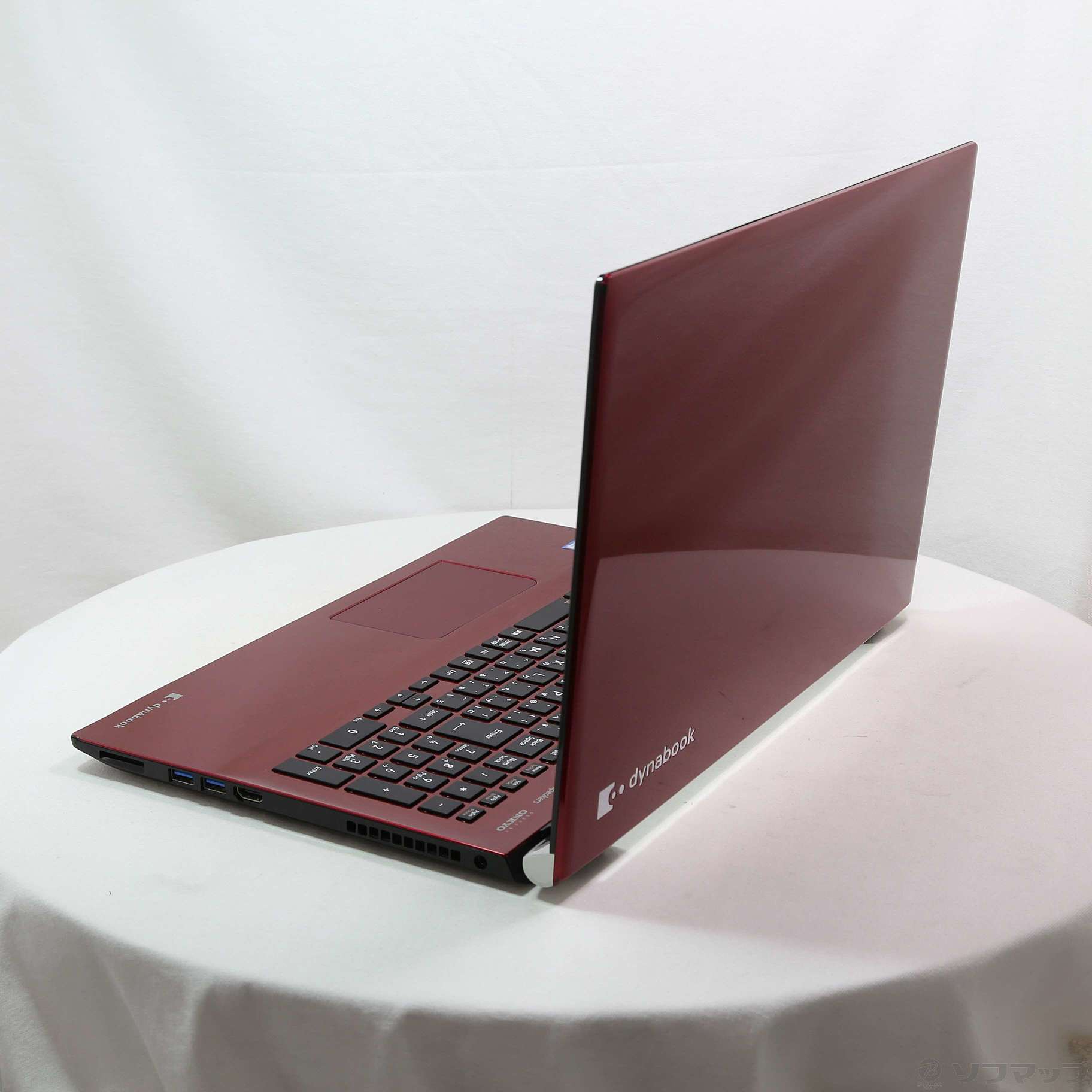 東芝 dynabook ノートパソコン icore3 モデナレッド 中古