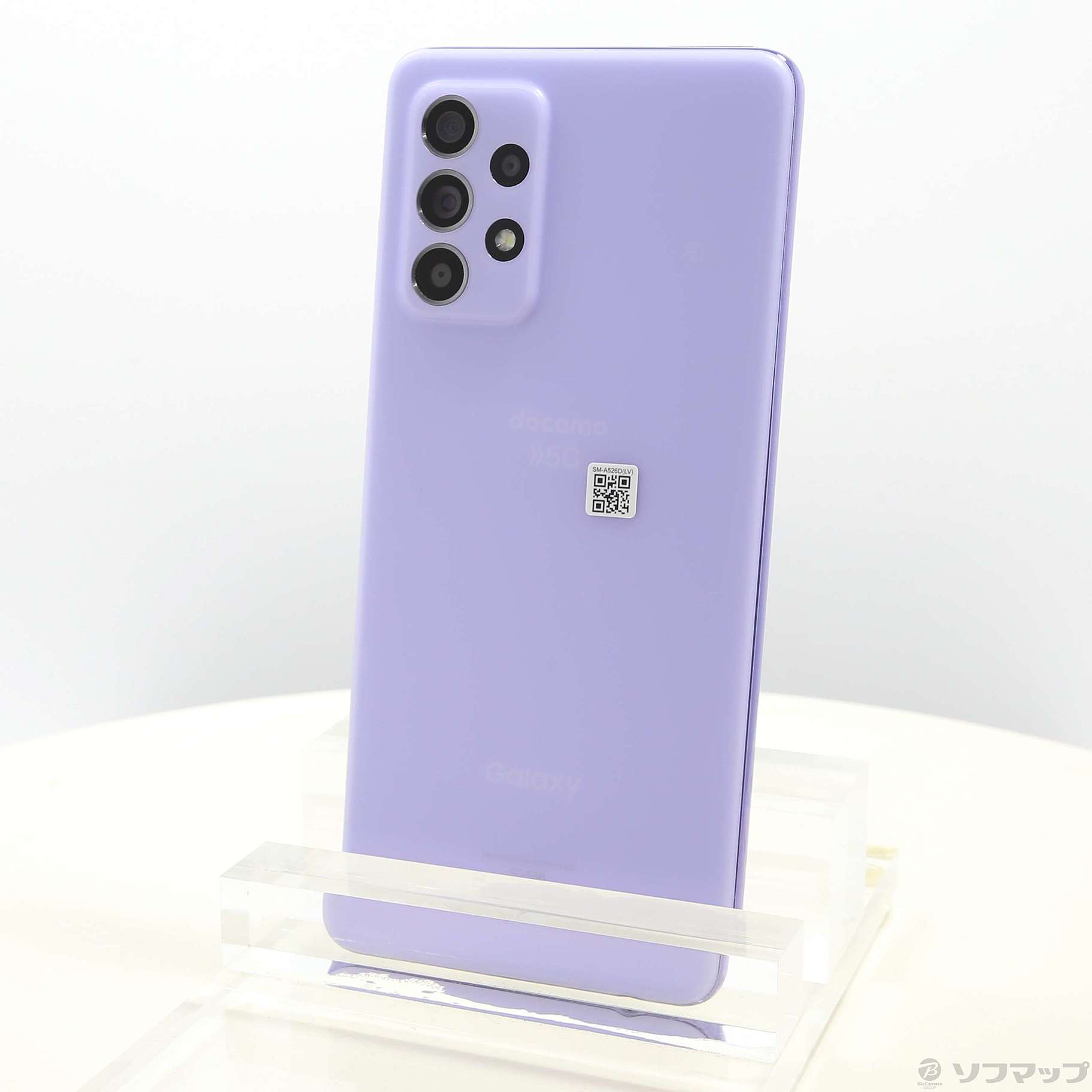中古】Galaxy A52 5G 128GB オーサムバイオレット SC-53B docomoロック  