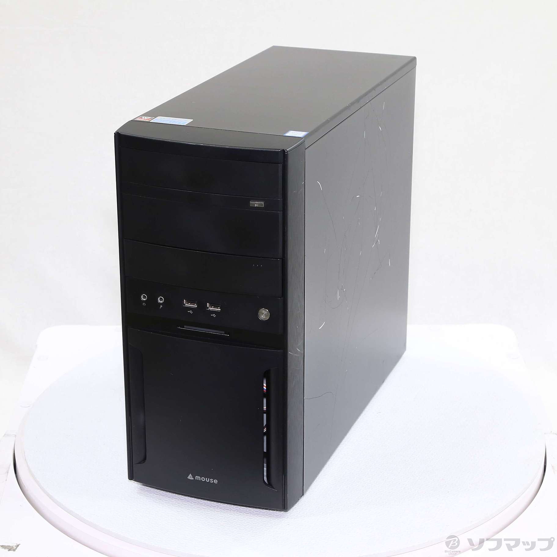 LUV MACHINES LM-iH800XN-SH2-KK 〔Windows 10〕 ［Core-i7-8700  (3.2GHz)／16GB／HDD2TB／SSD240GB／］