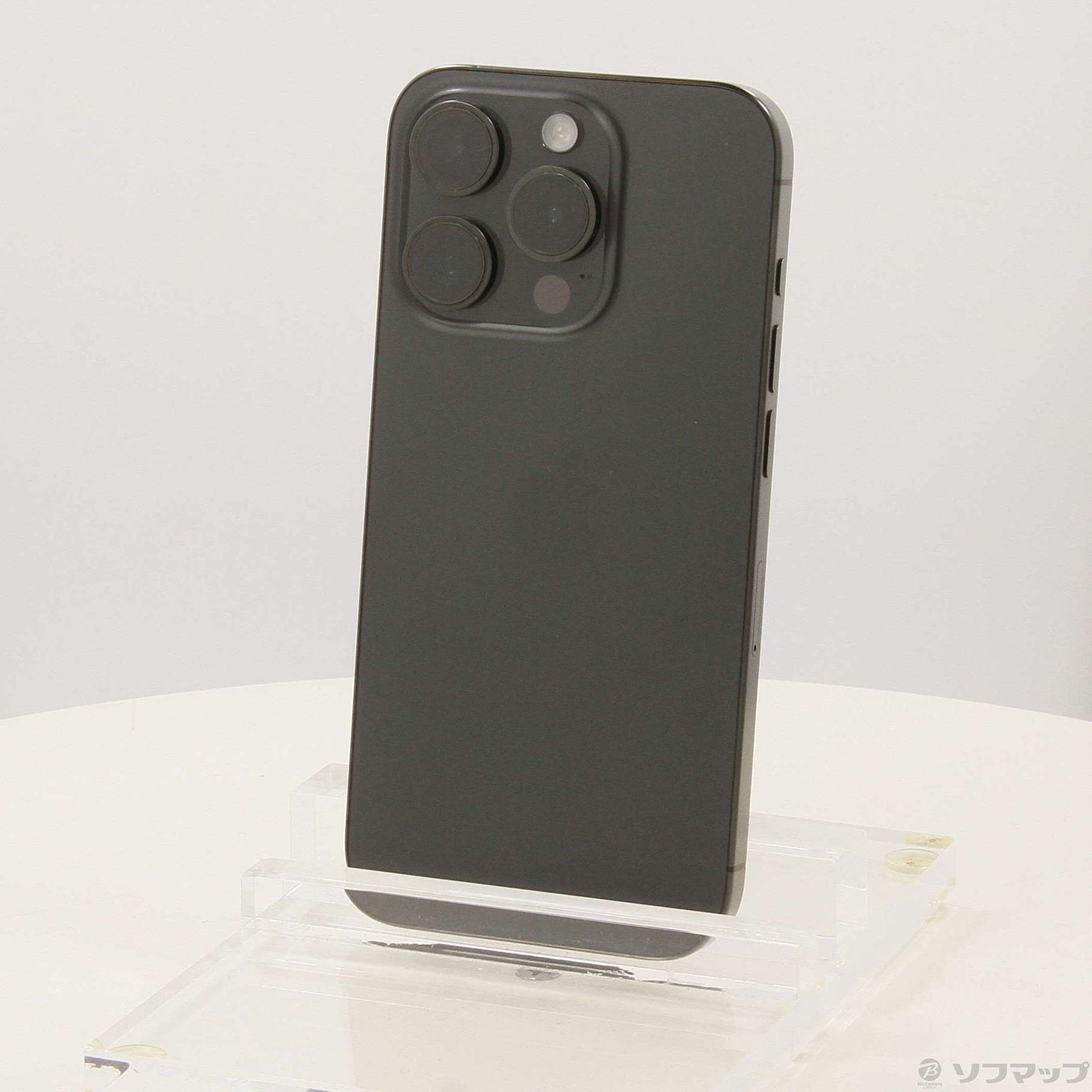 中古】iPhone15 Pro 256GB ブラックチタニウム MTUC3J／A SIMフリー 