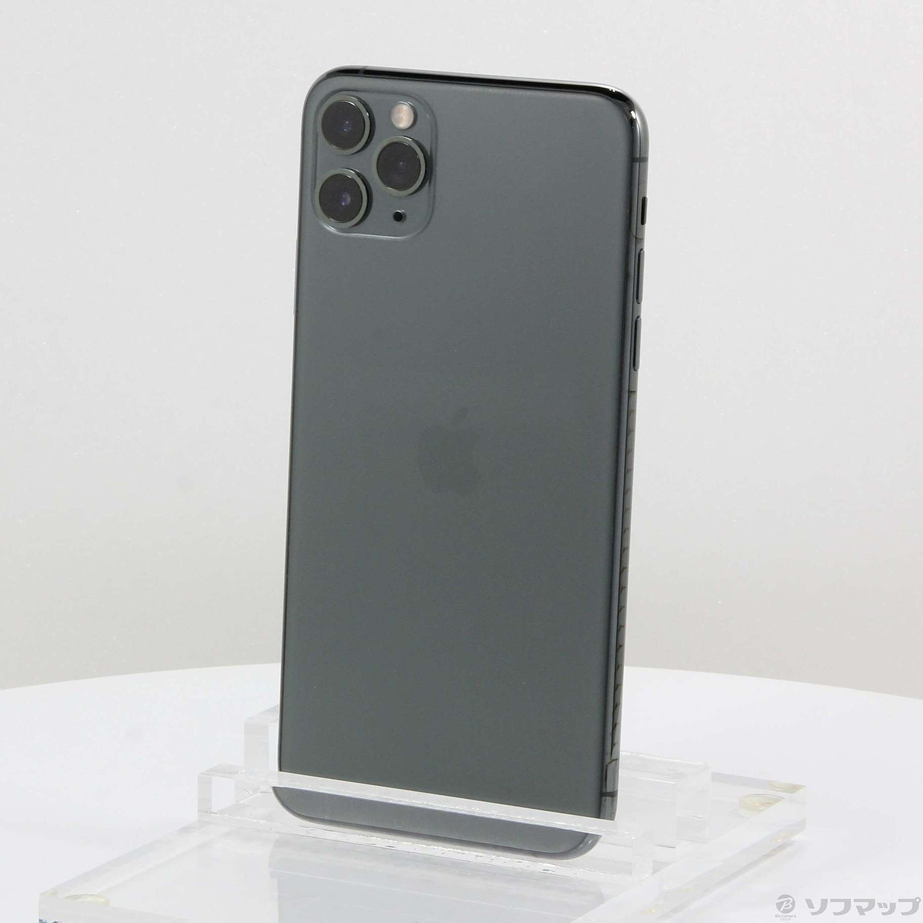 中古】iPhone11 Pro Max 512GB ミッドナイトグリーン NWHR2J／A SIMフリー [2133058566278] -  リコレ！|ビックカメラグループ ソフマップの中古通販サイト