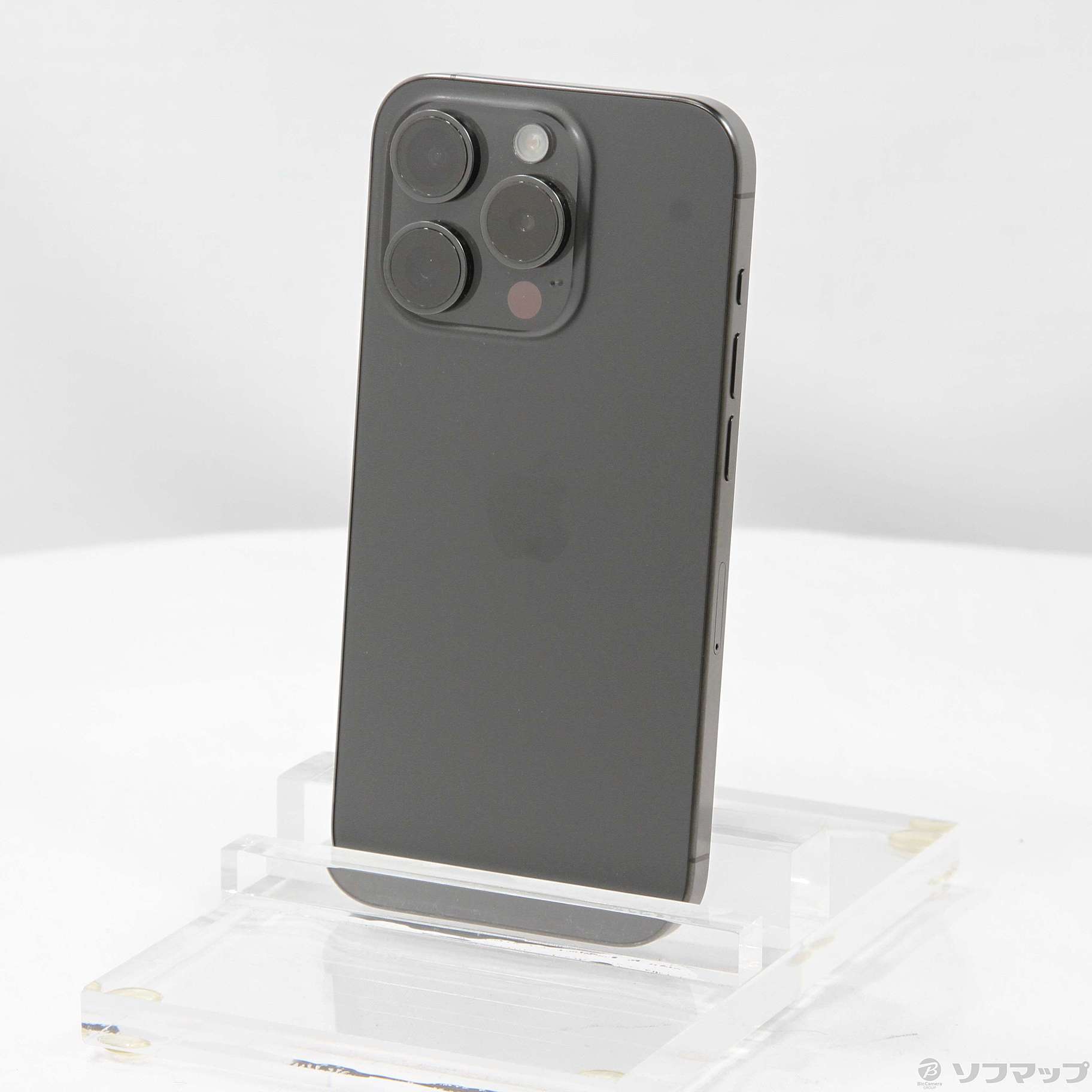 中古】セール対象品 iPhone15 Pro 128GB ブラックチタニウム MTU73J／A 