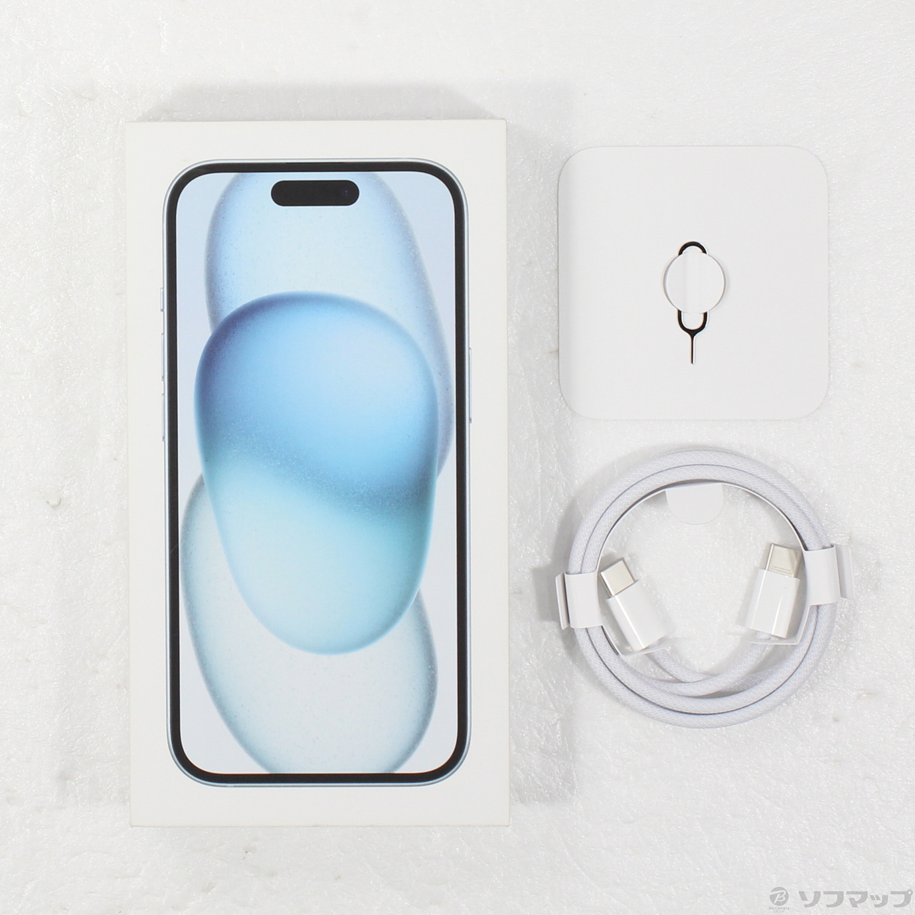 中古】セール対象品 iPhone15 128GB ブルー MTML3J／A SIMフリー 