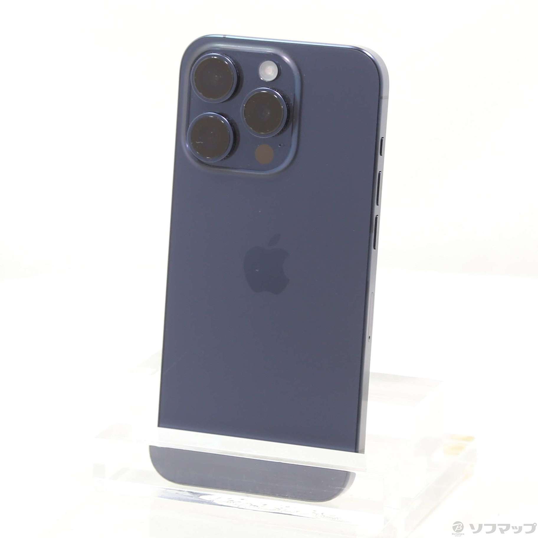 美品98%】iPhone 15 pro 128GBブルーチタニウム
