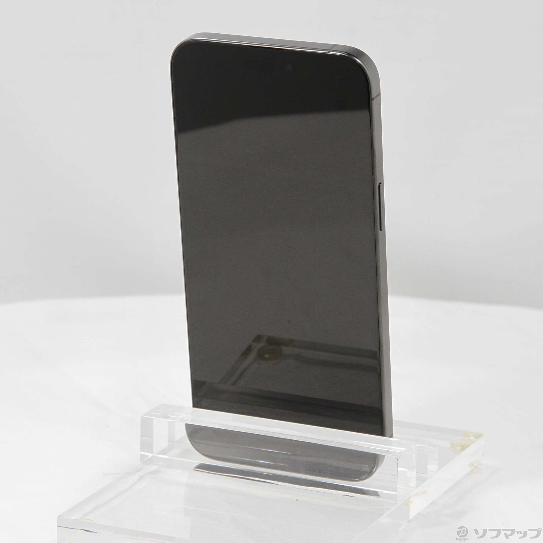 中古】iPhone15 Pro Max 256GB ブラックチタニウム MU6P3J／A SIM 