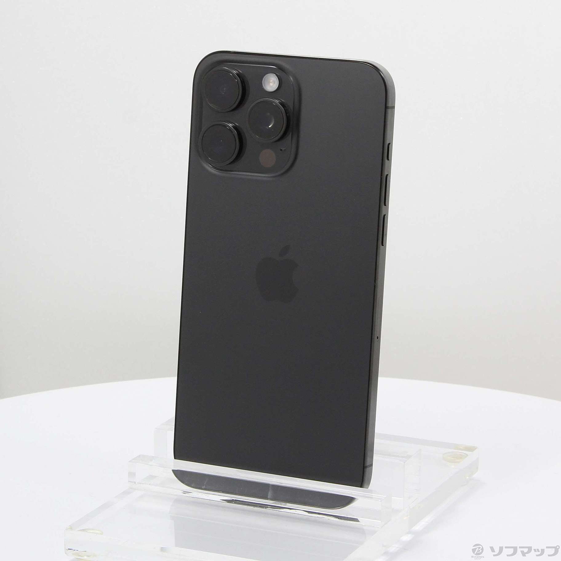 中古】iPhone15 Pro Max 256GB ブラックチタニウム MU6P3J／A SIMフリー [2133058569224] -  リコレ！|ビックカメラグループ ソフマップの中古通販サイト