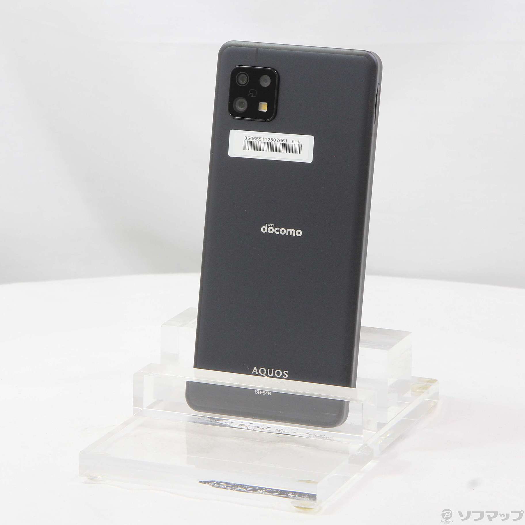 中古】AQUOS sense6 64GB ブラック SH-54B docomo SIMフリー [2133058573801] -  法人専用リコレ！|ソフマップの法人専用中古通販サイト