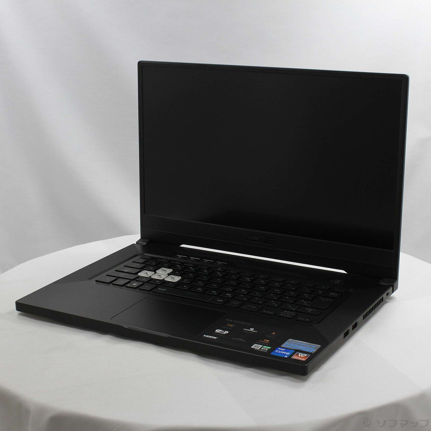 中古】ASUS TUF Dash F15 FX516PM FX516PM-I5R3060GBKS エクリプスグレー [2133058581127] -  リコレ！|ビックカメラグループ ソフマップの中古通販サイト