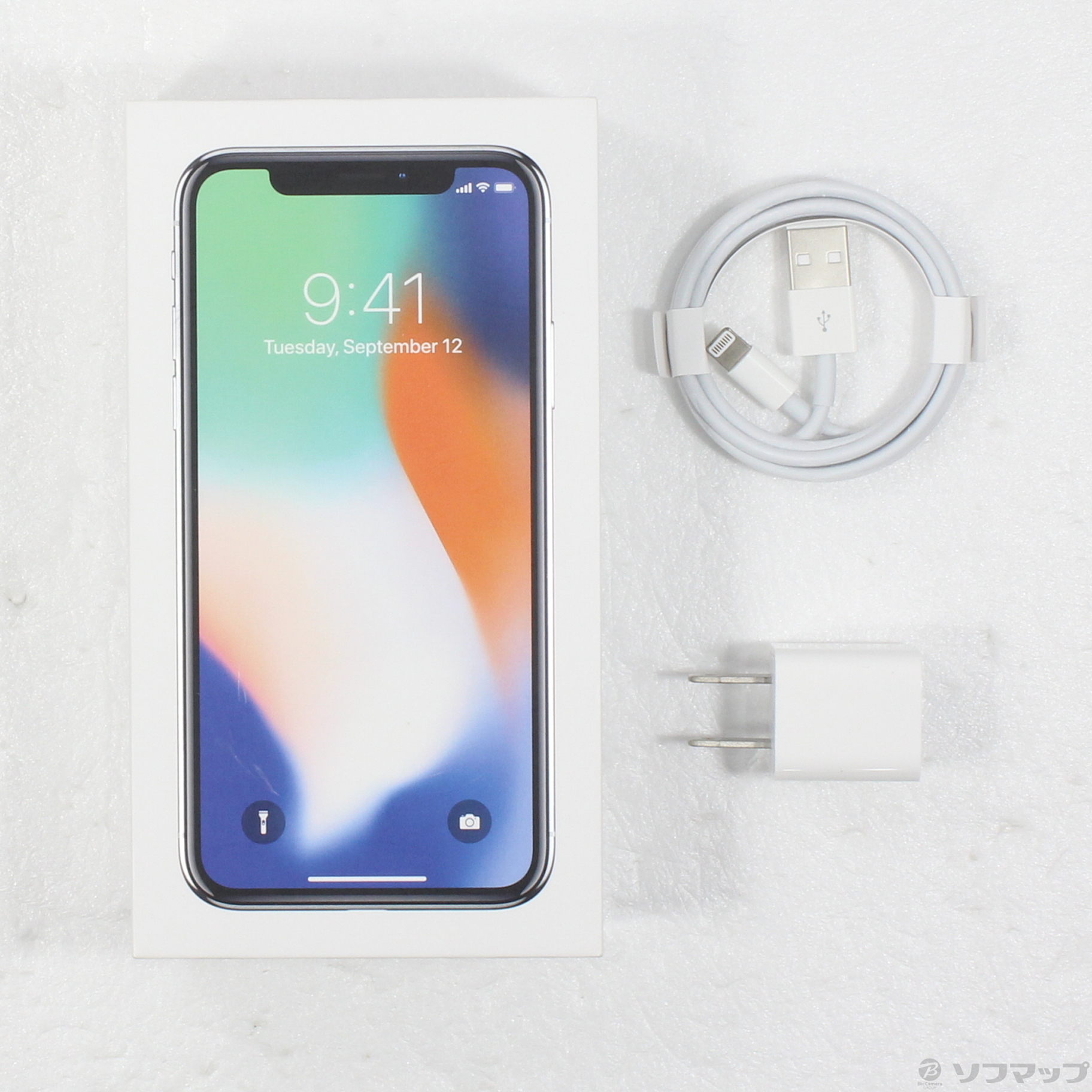 中古】iPhoneX 64GB シルバー MQAY2J／A SIMフリー [2133058583787] - リコレ！|ビックカメラグループ  ソフマップの中古通販サイト