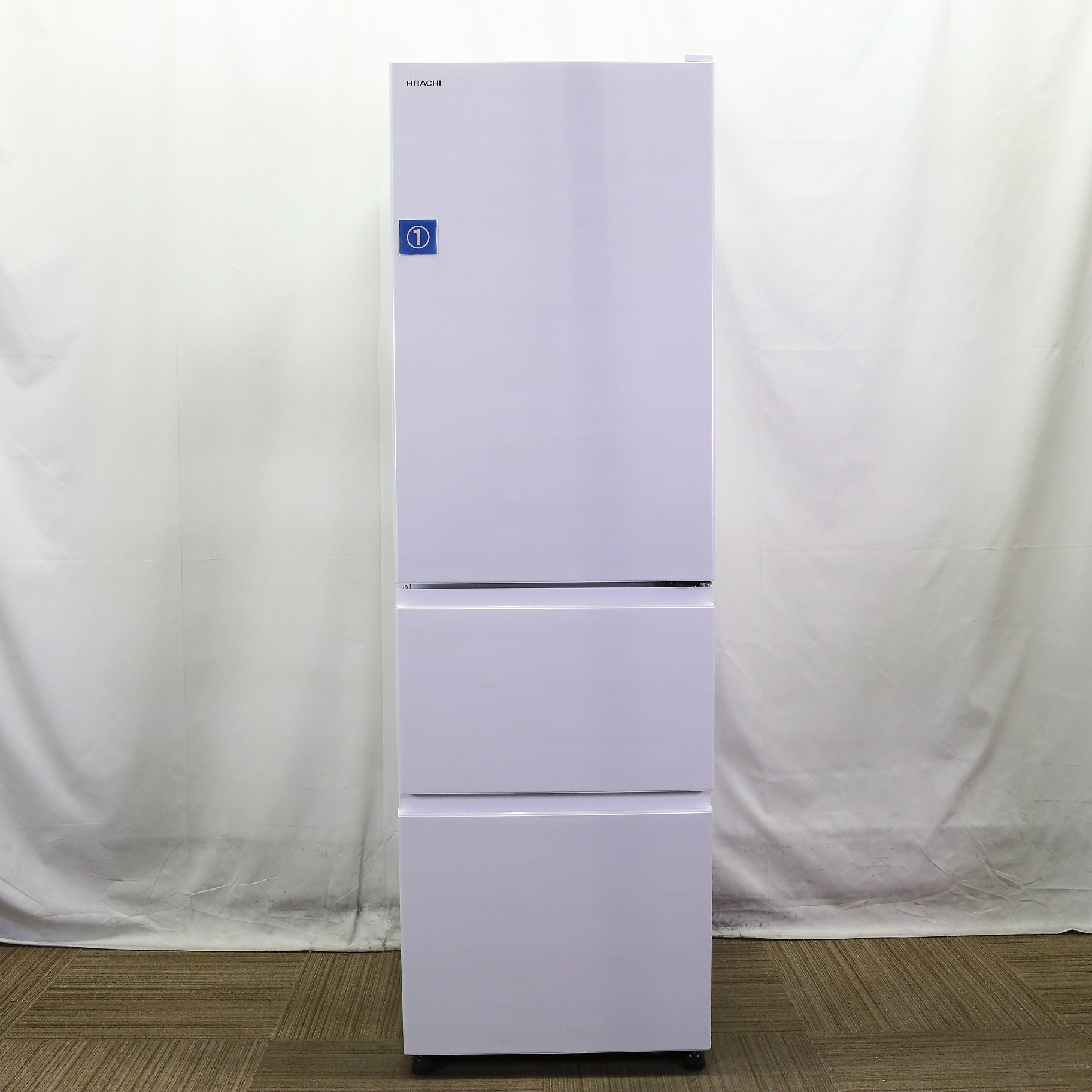 中古】〔中古品〕 冷蔵庫 Vタイプ ピュアホワイト R-V32TV-W ［幅54cm 