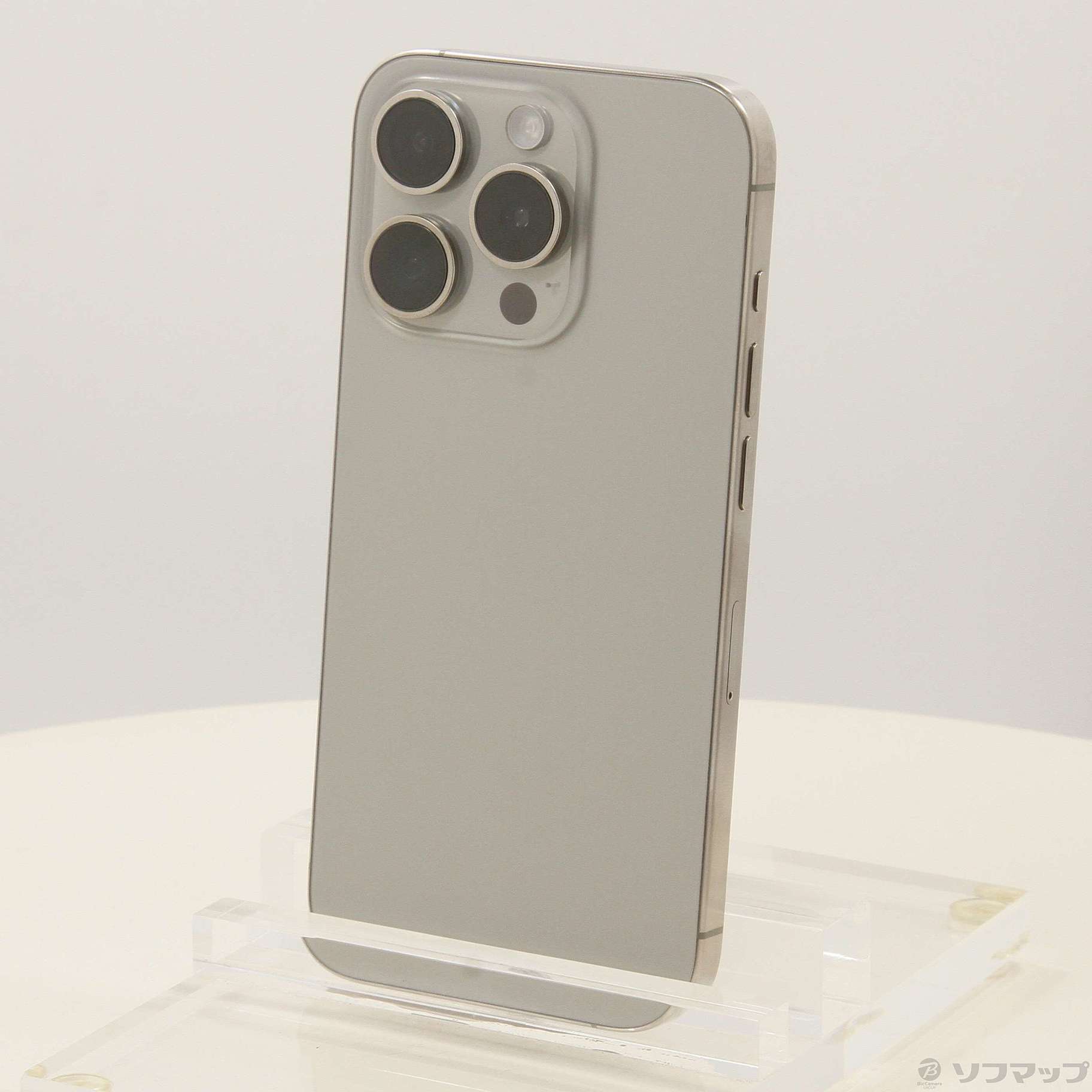 中古】iPhone15 Pro 256GB ナチュラルチタニウム MTUF3J／A SIMフリー 
