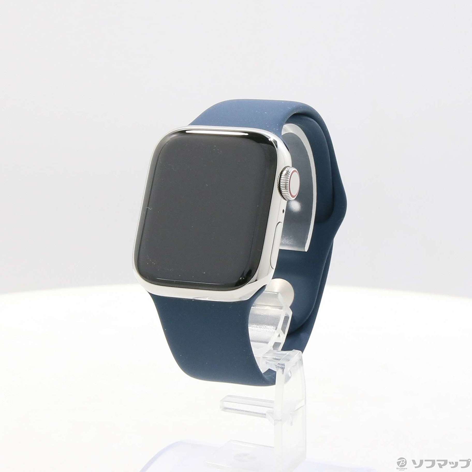 中古】Apple Watch Series 9 GPS + Cellular 41mm ステンレススチール 