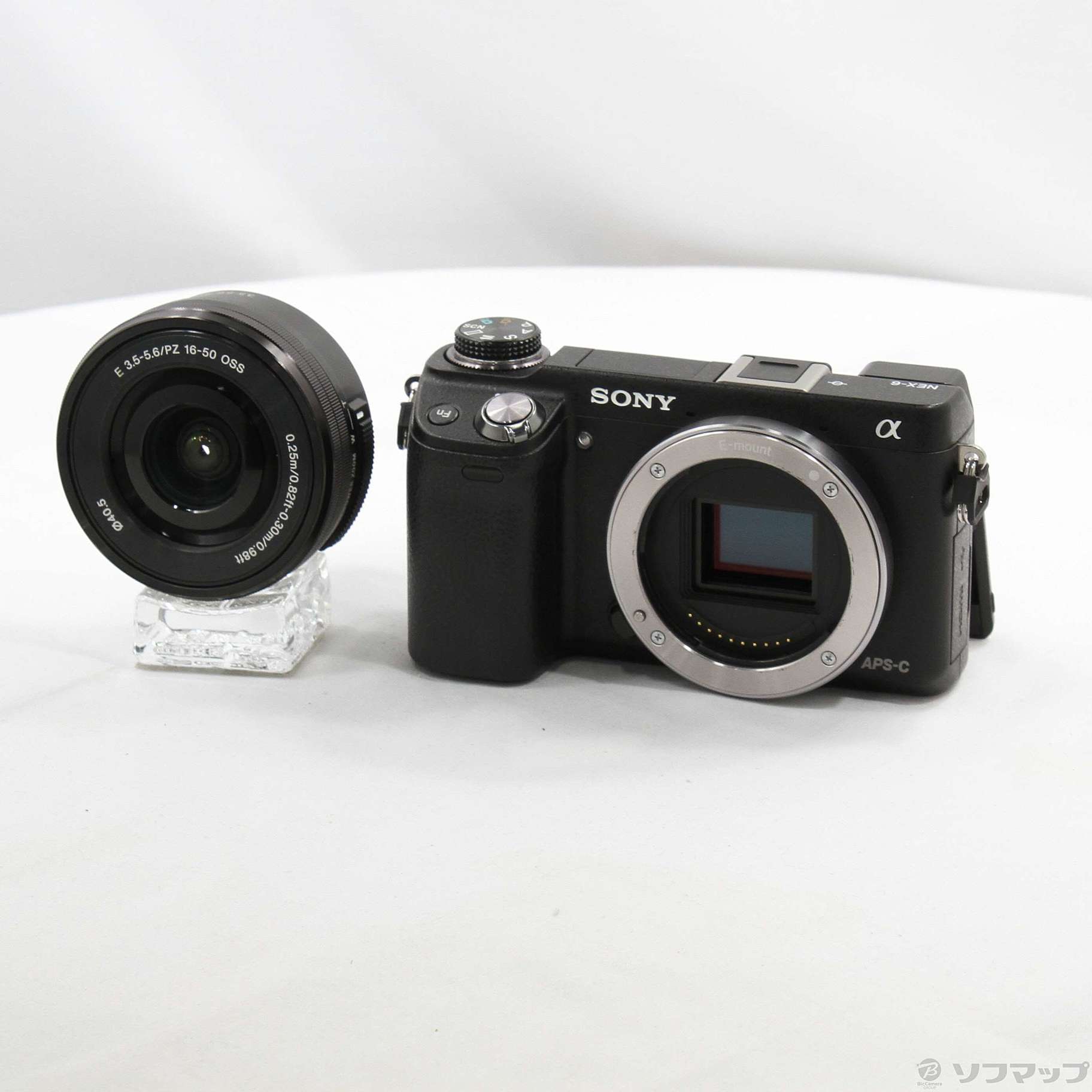 中古】α NEX-6L パワーズームレンズキット ブラック [2133058596480 