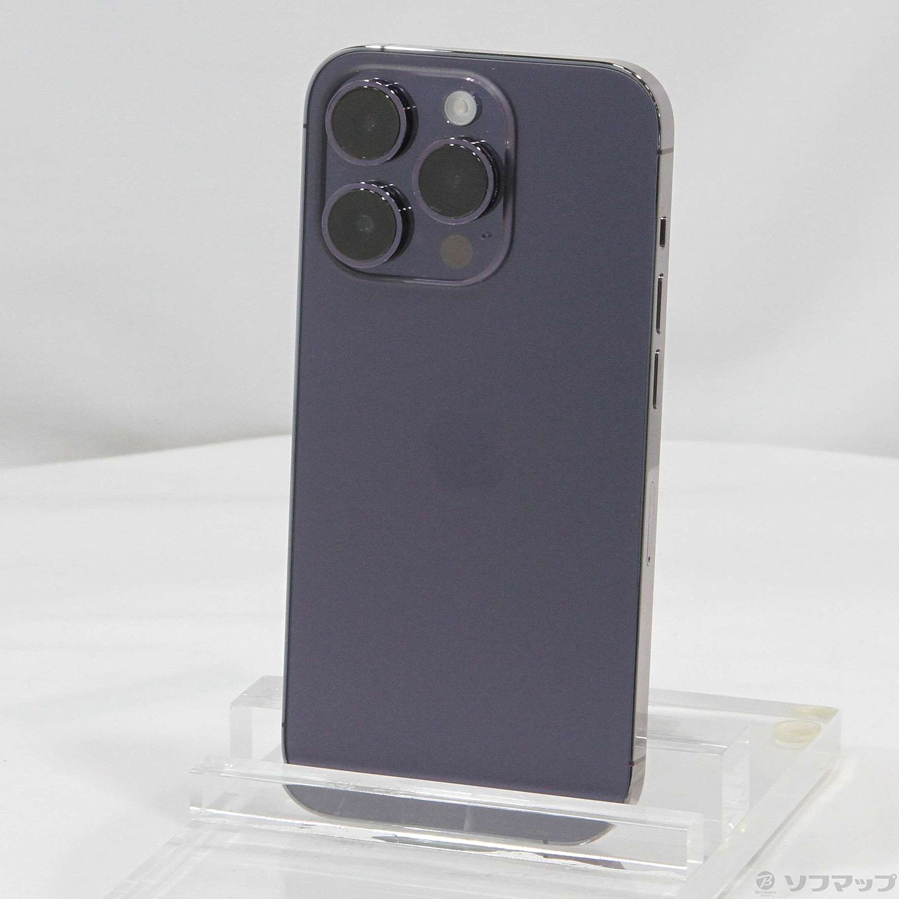 中古】iPhone14 Pro 256GB ディープパープル MQ1E3J／A SIMフリー
