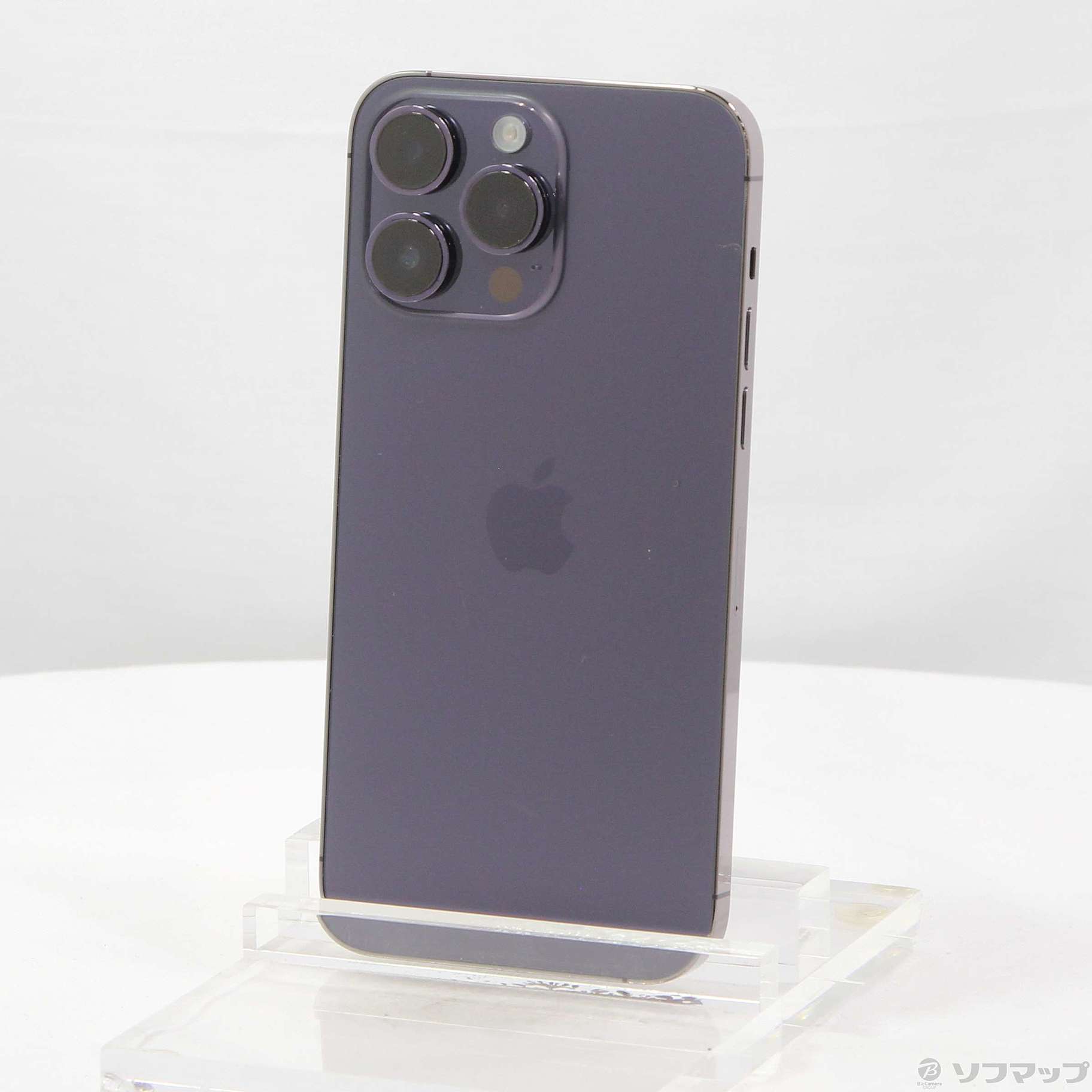 中古】iPhone14 Pro Max 1TB ディープパープル MQ9N3J／A SIMフリー  