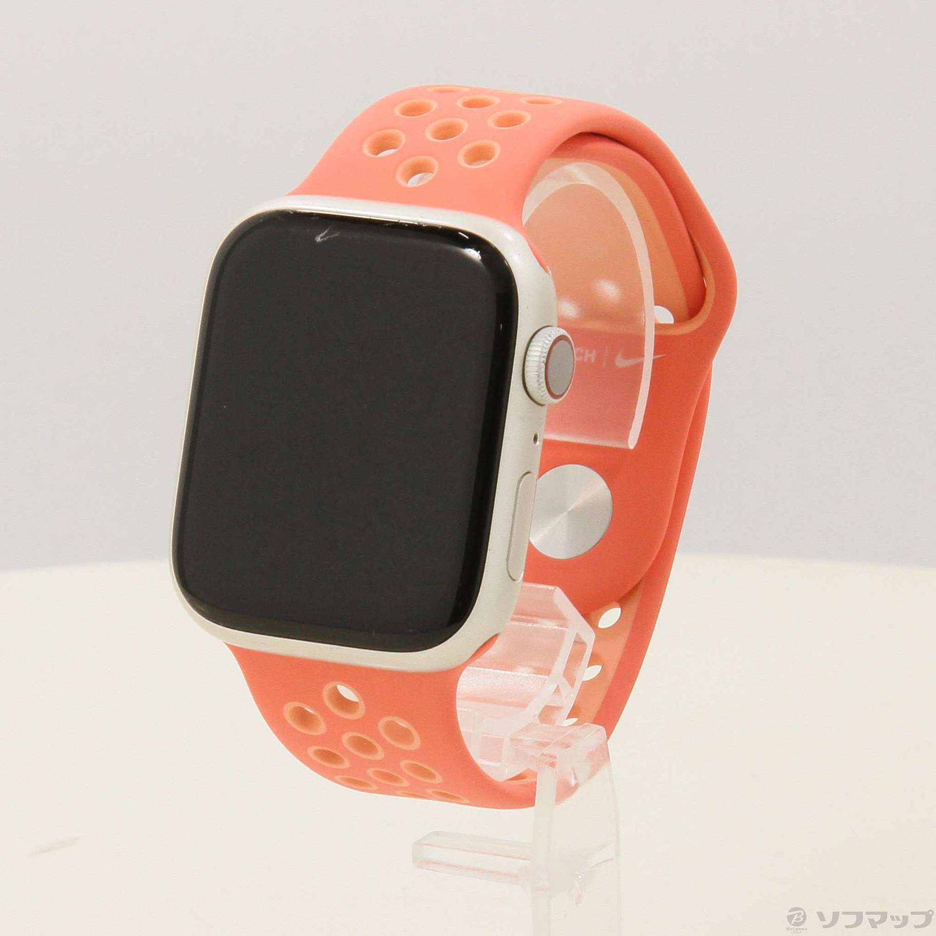 中古】Apple Watch Series 7 Nike GPS + Cellular 45mm スターライトアルミニウムケース  マジックエンバー／クリムゾンブリスNikeスポーツバンド [2133058601627] - リコレ！|ビックカメラグループ ソフマップの中古通販サイト