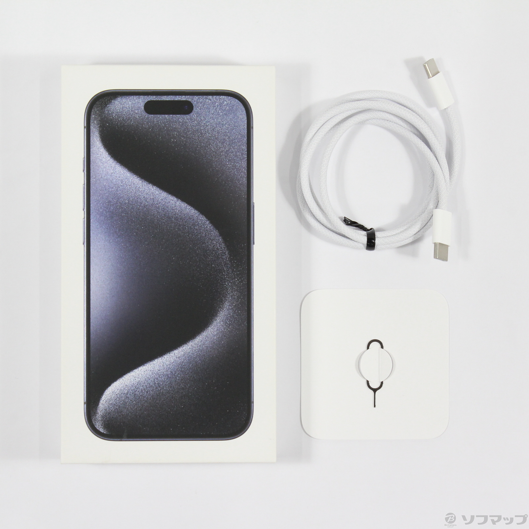 中古】セール対象品 iPhone15 Pro 256GB ブルーチタニウム MTUG3J／A 